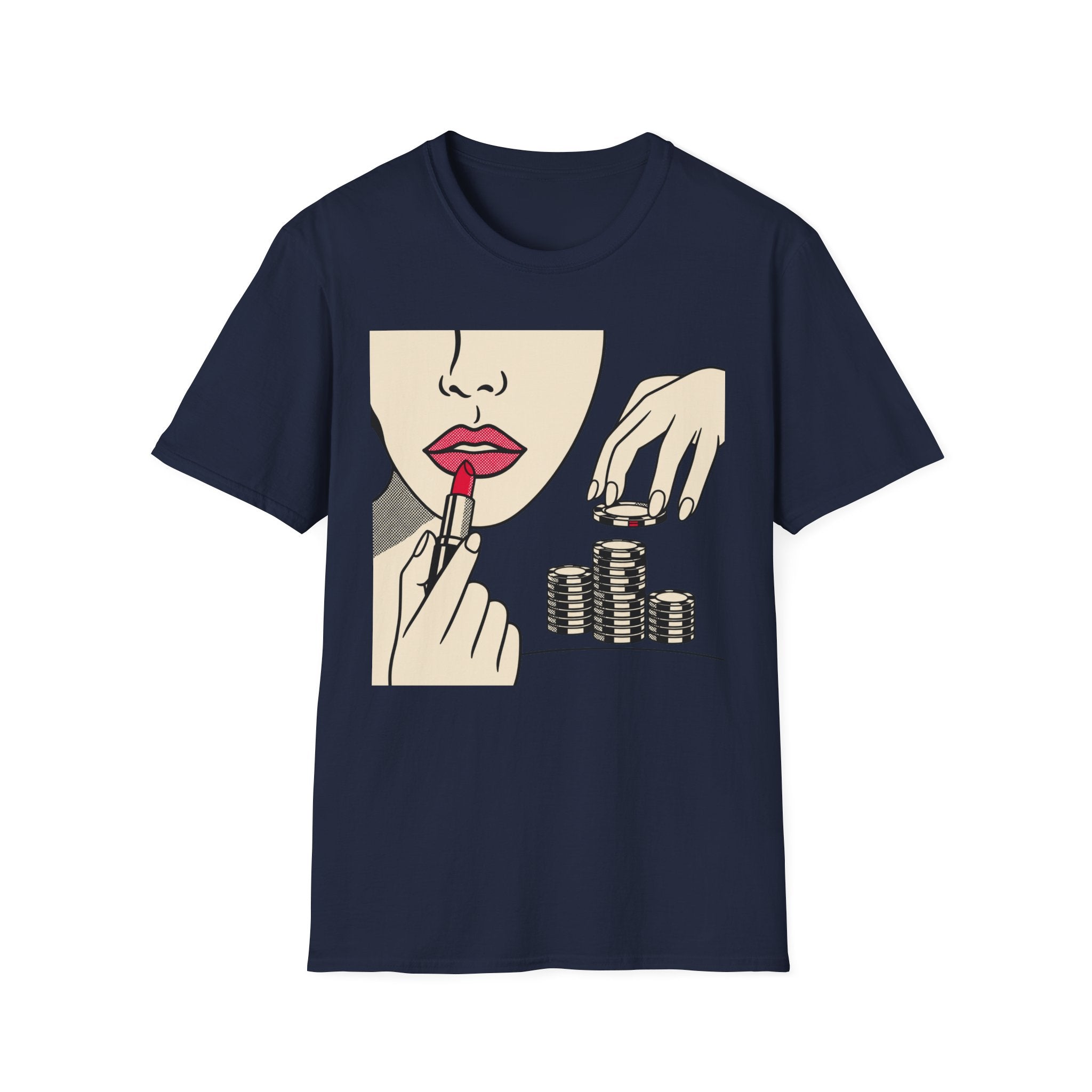 Poker Abstract Art T-Shirt