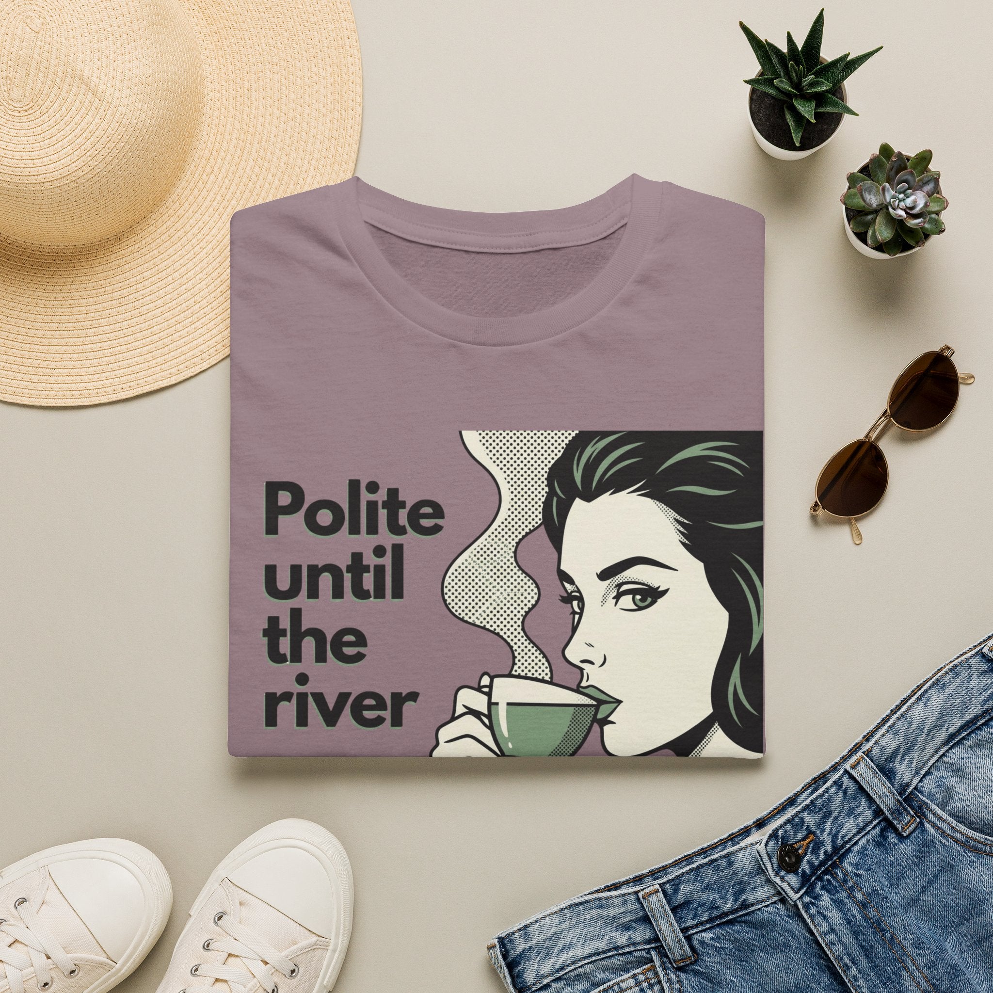 Polite Until the River T-Shirt