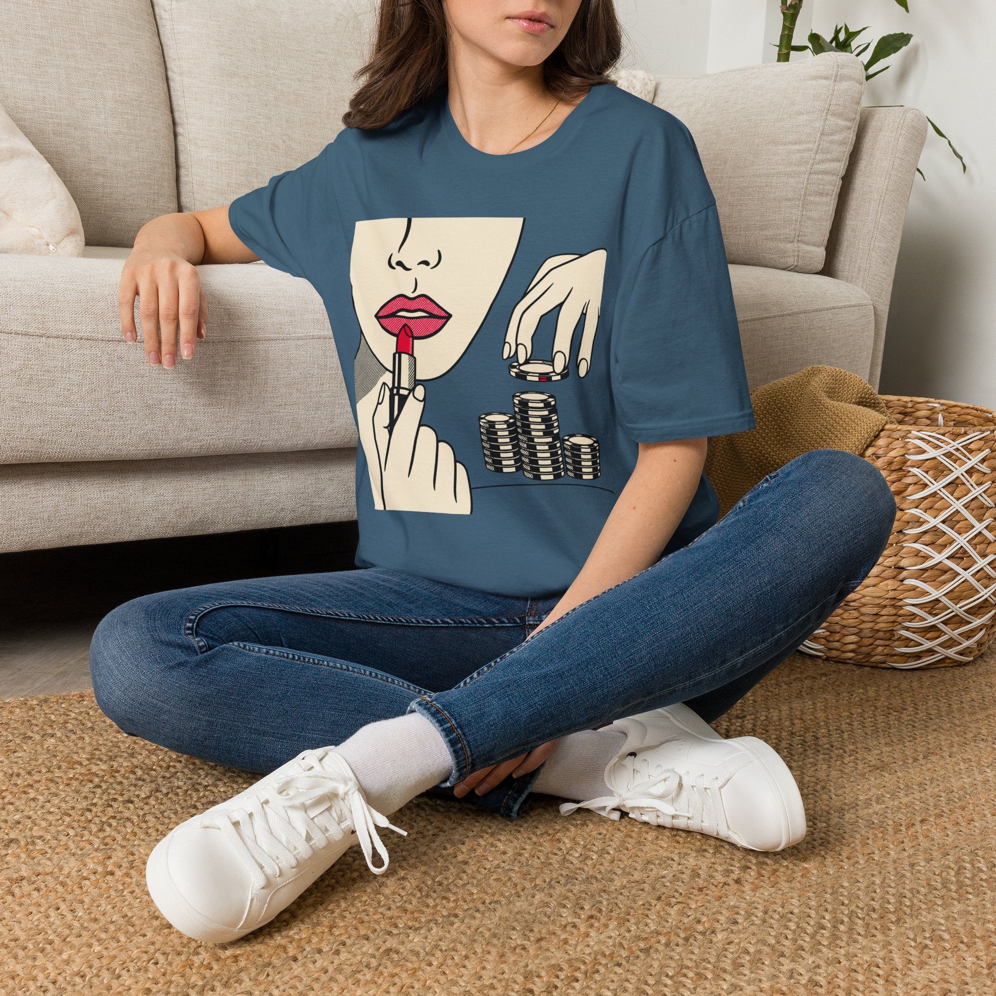 Poker Abstract Art T-Shirt