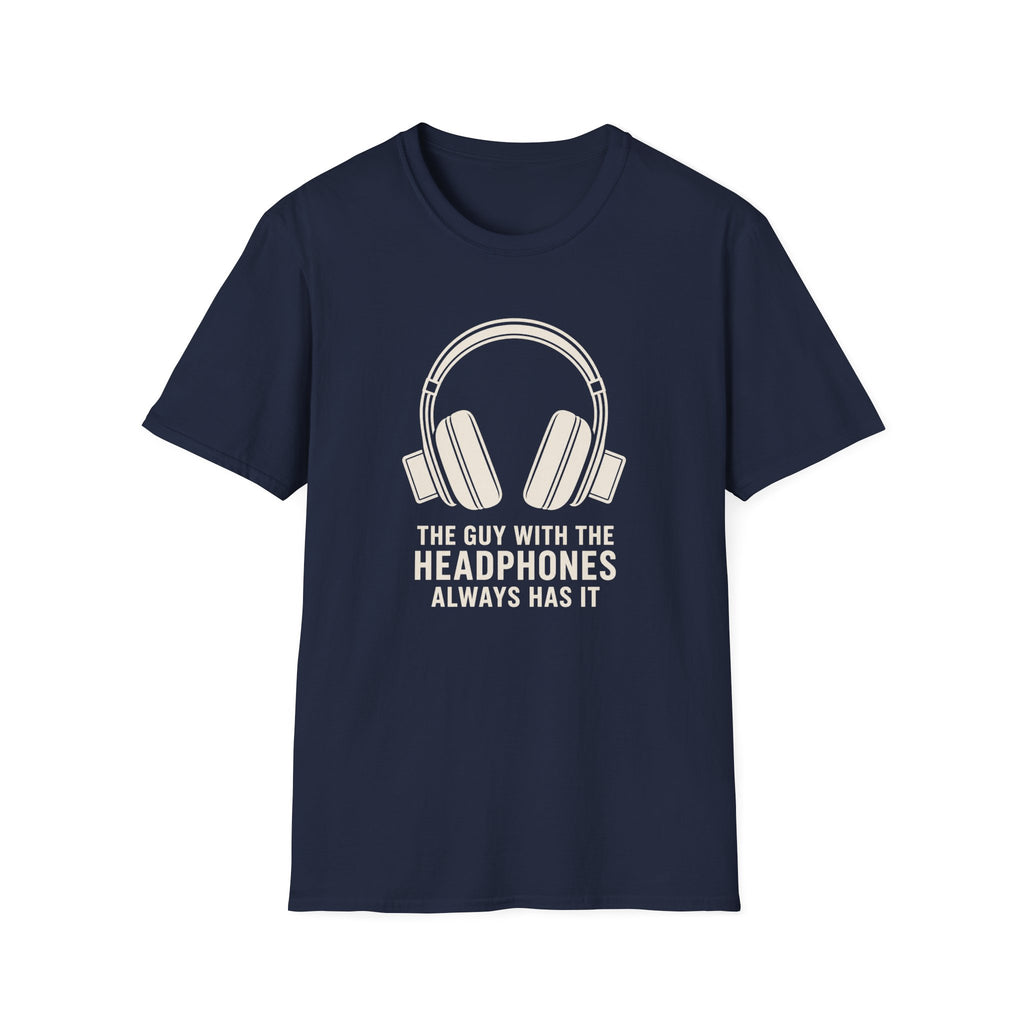 Guy with Headphones T-Shirt