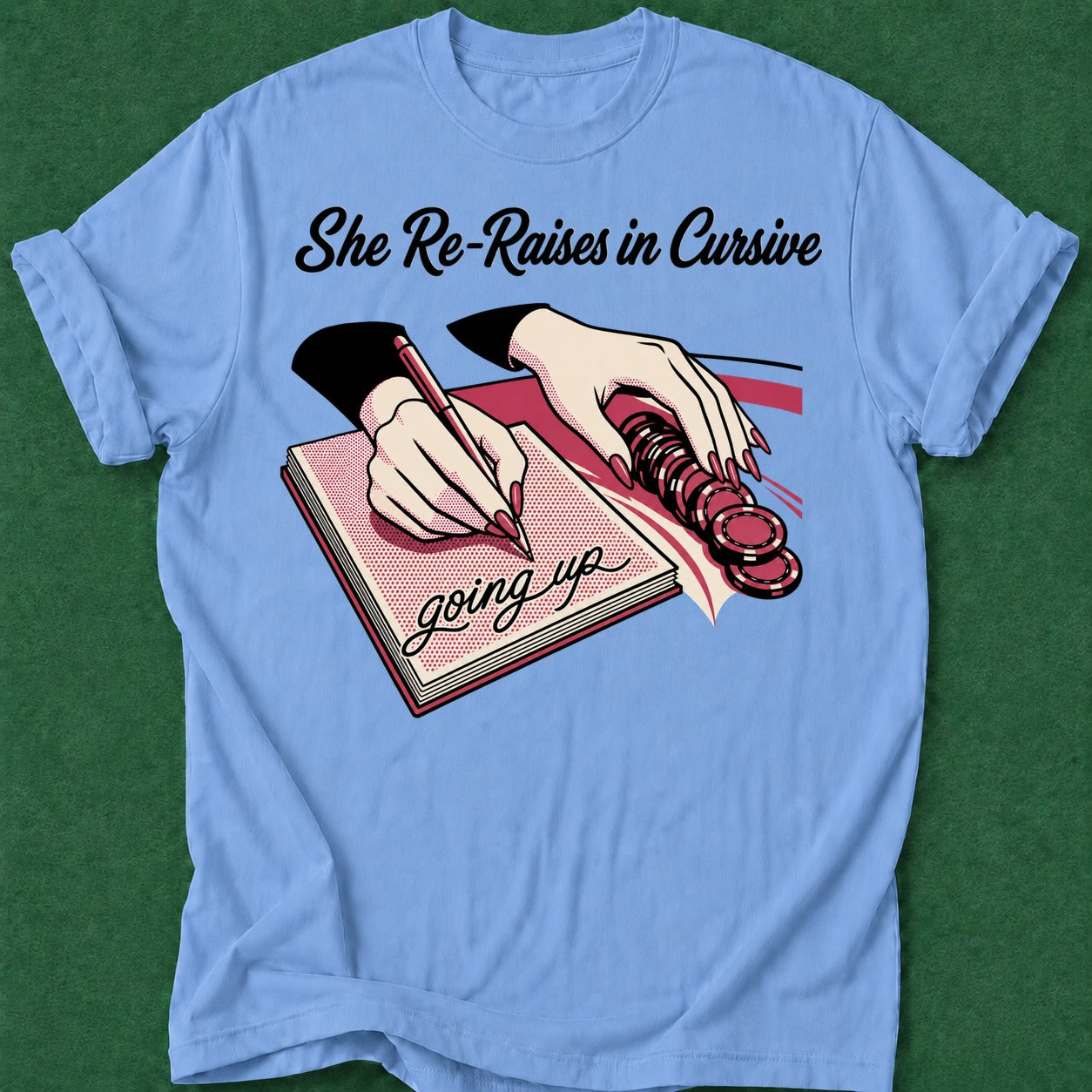 Dead Read 22.png poker t-shirt design, range, poker humor, casino night, poker night apparel
