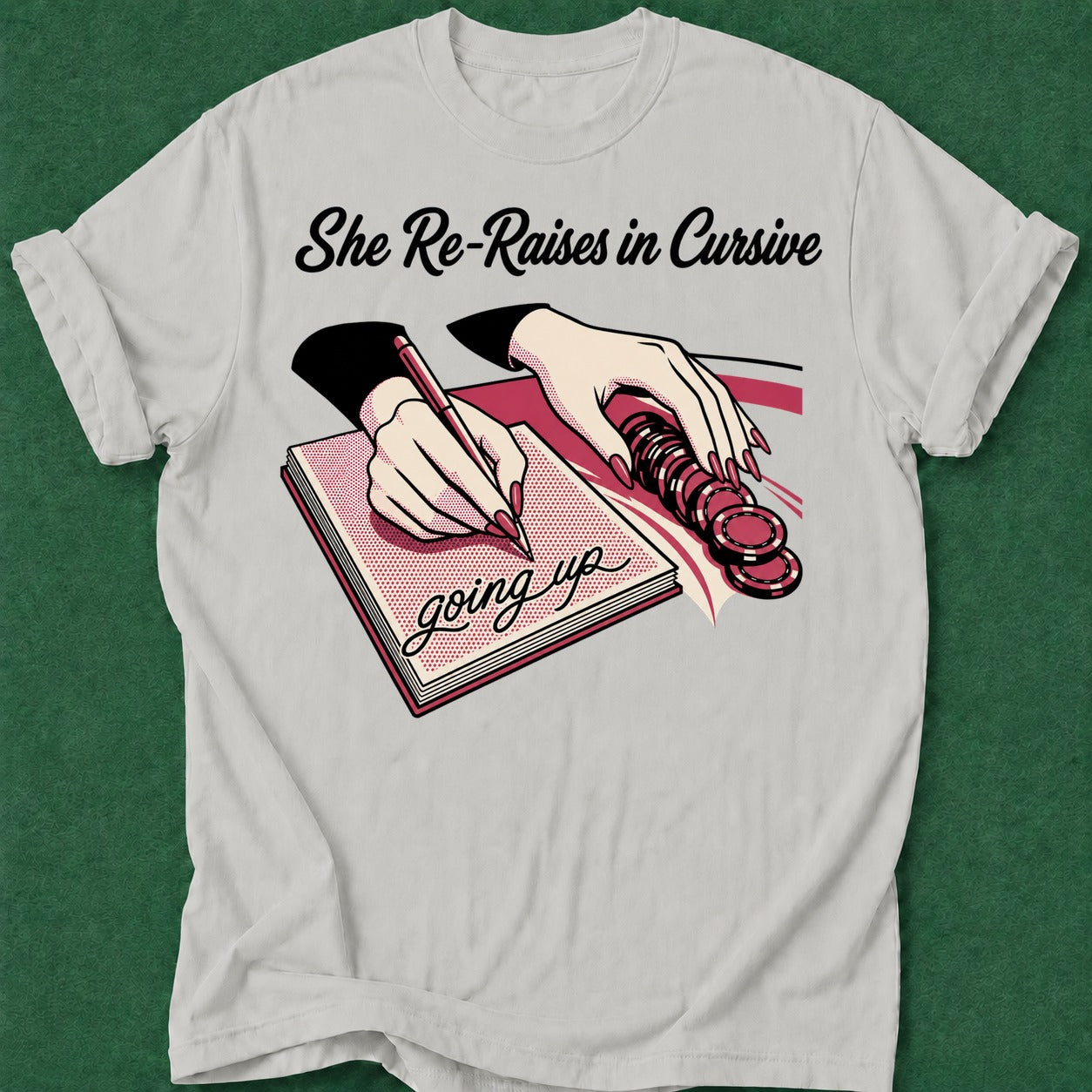 Dead Read 22.png poker t-shirt design, range, poker humor, casino night, poker night apparel