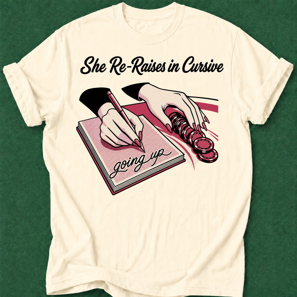 Dead Read 22.png poker t-shirt design, range, poker humor, casino night, poker night apparel