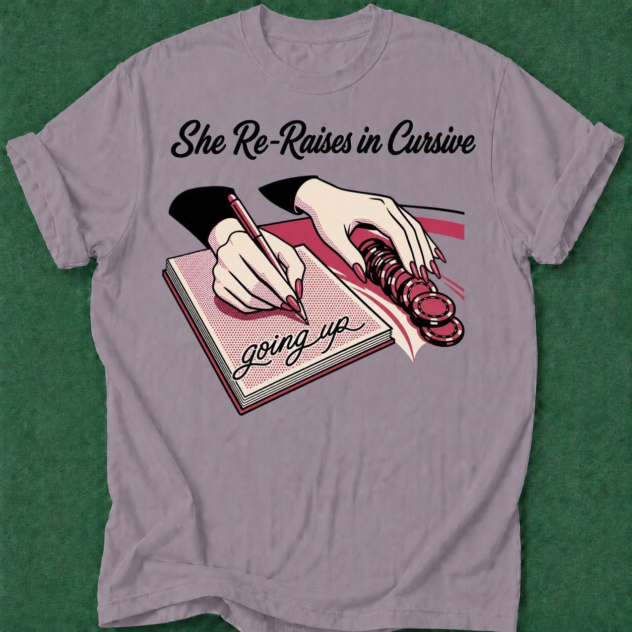 Dead Read 22.png poker t-shirt design, range, poker humor, casino night, poker night apparel