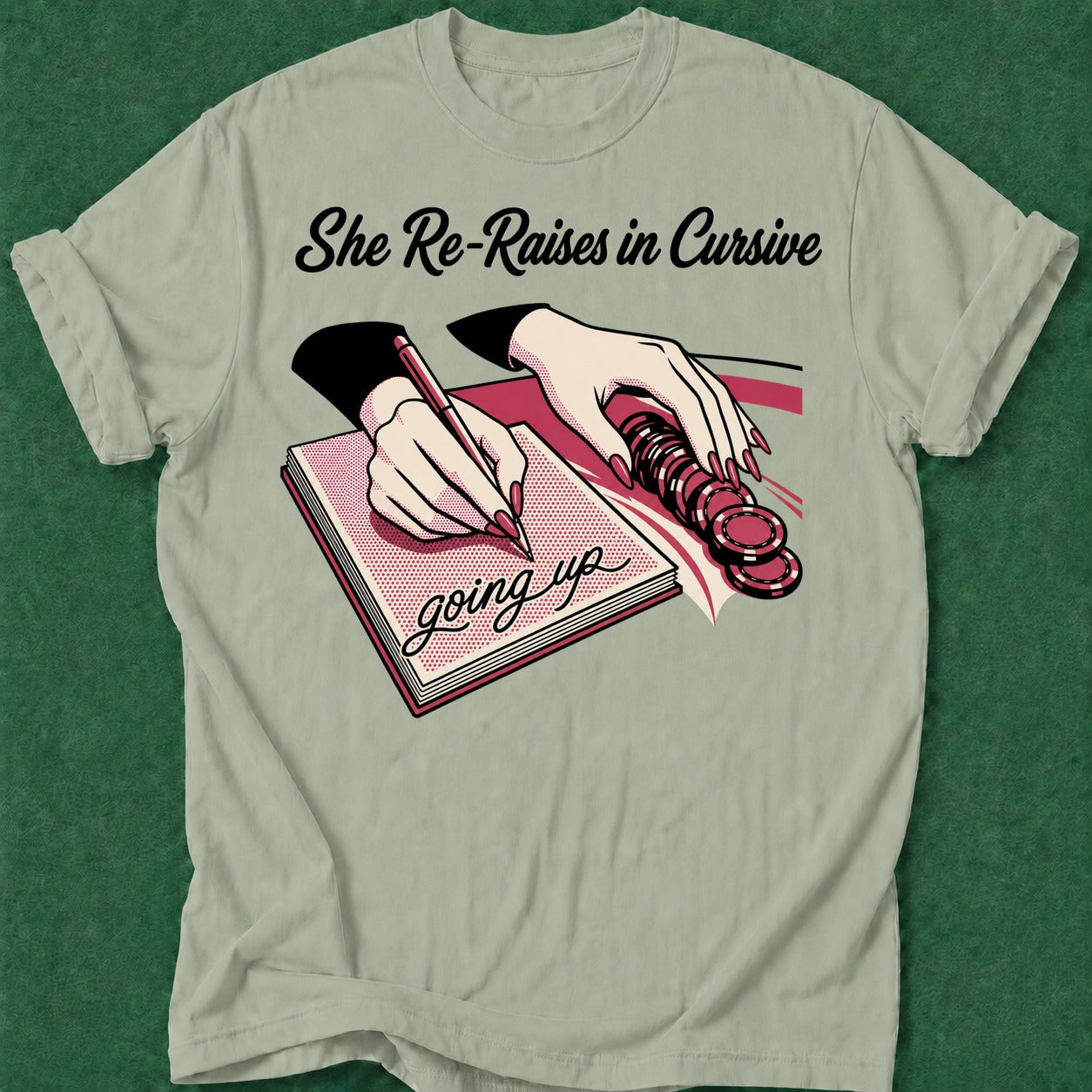 Dead Read 22.png poker t-shirt design, range, poker humor, casino night, poker night apparel