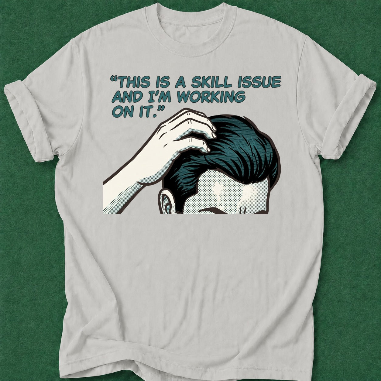 Dead Read 3.png poker t-shirt design, poker intuition, poker humor, hold em, river card apparel