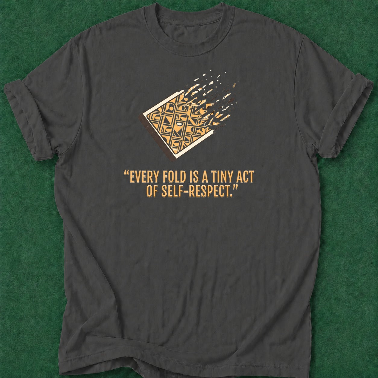 Dead Read 34.png poker t-shirt design, cash game, dry humor tee, fortune, hold em apparel