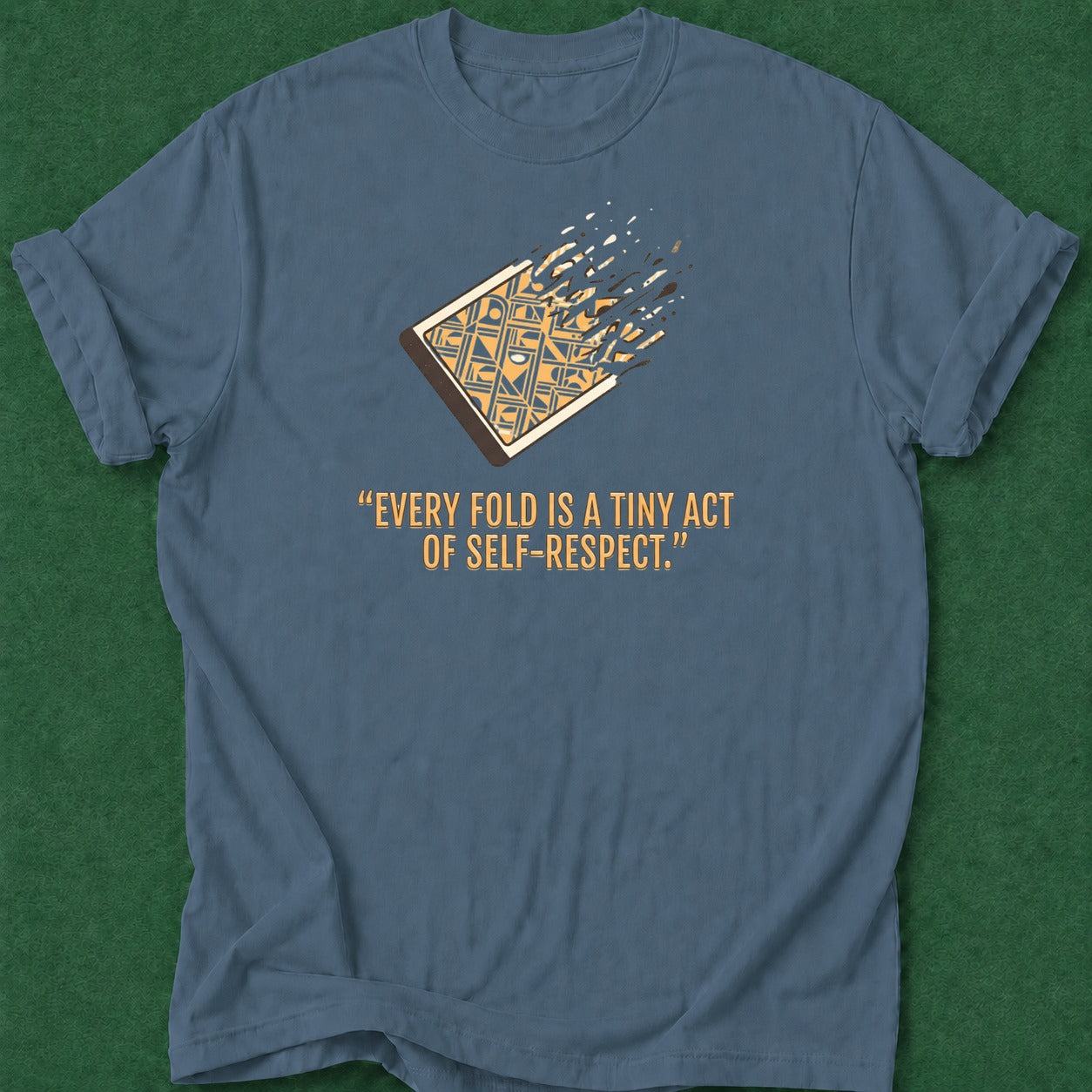Dead Read 34.png poker t-shirt design, cash game, dry humor tee, fortune, hold em apparel