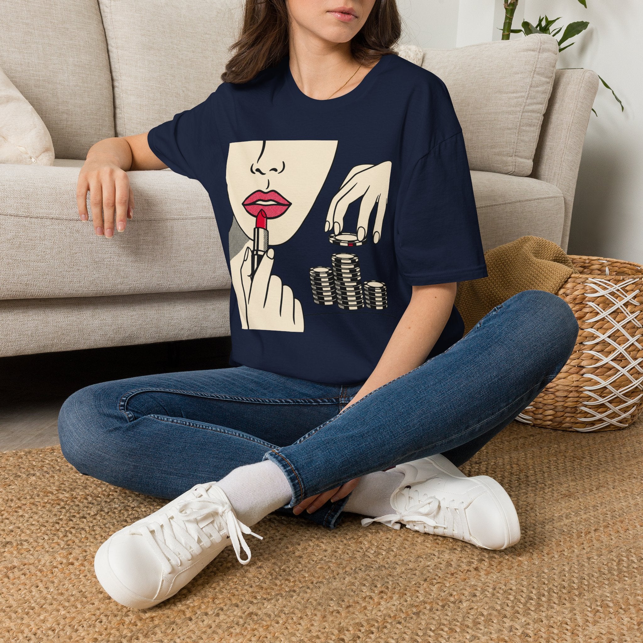 Poker Abstract Art T-Shirt