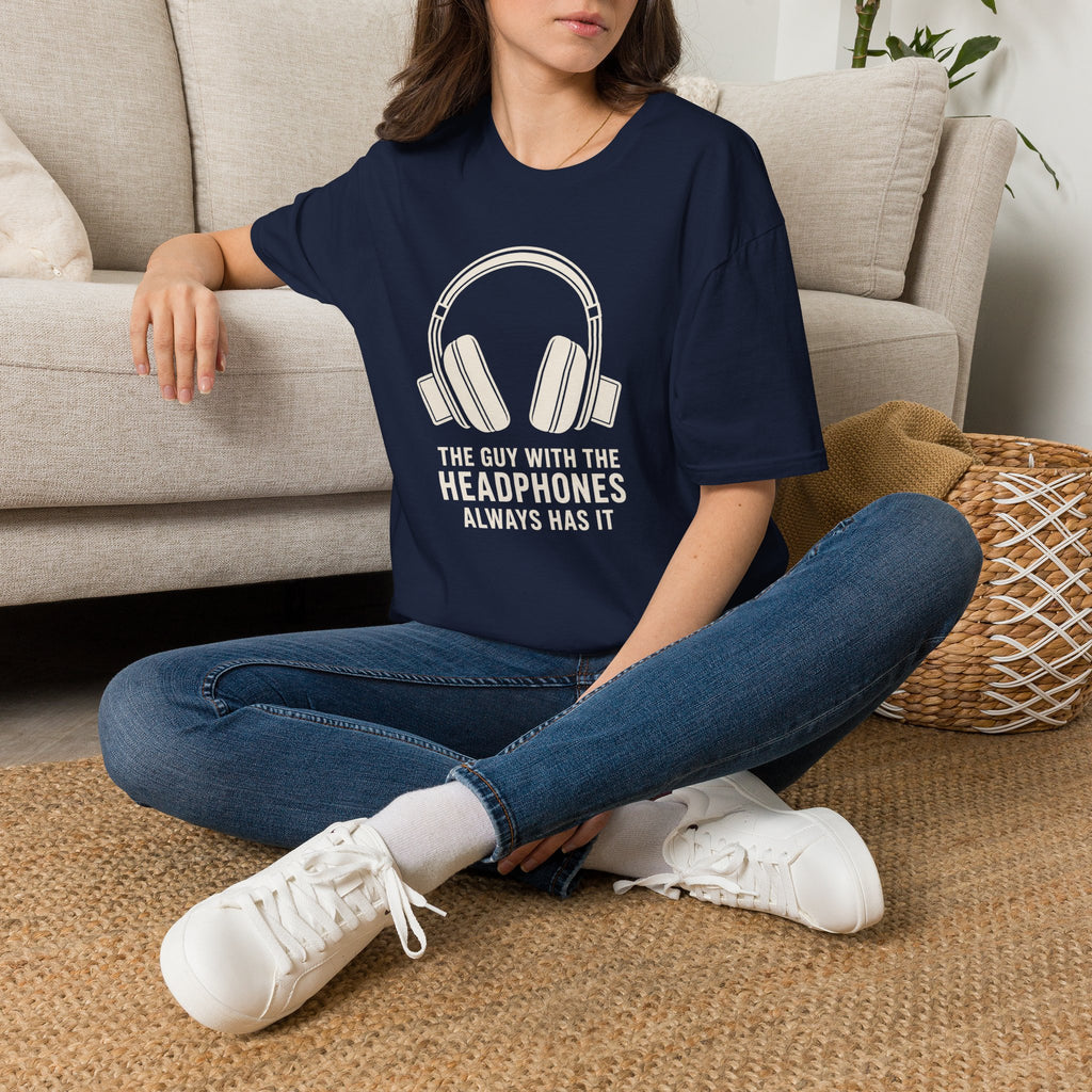 Guy with Headphones T-Shirt