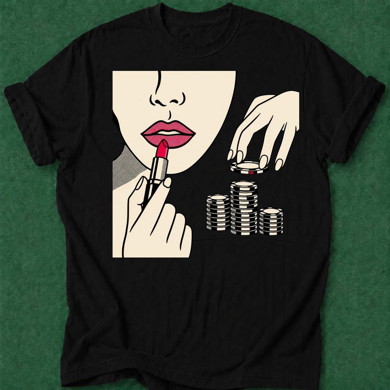 Dead Read 63.png poker t-shirt design, home game, poker gift, chip stack, GTO apparel