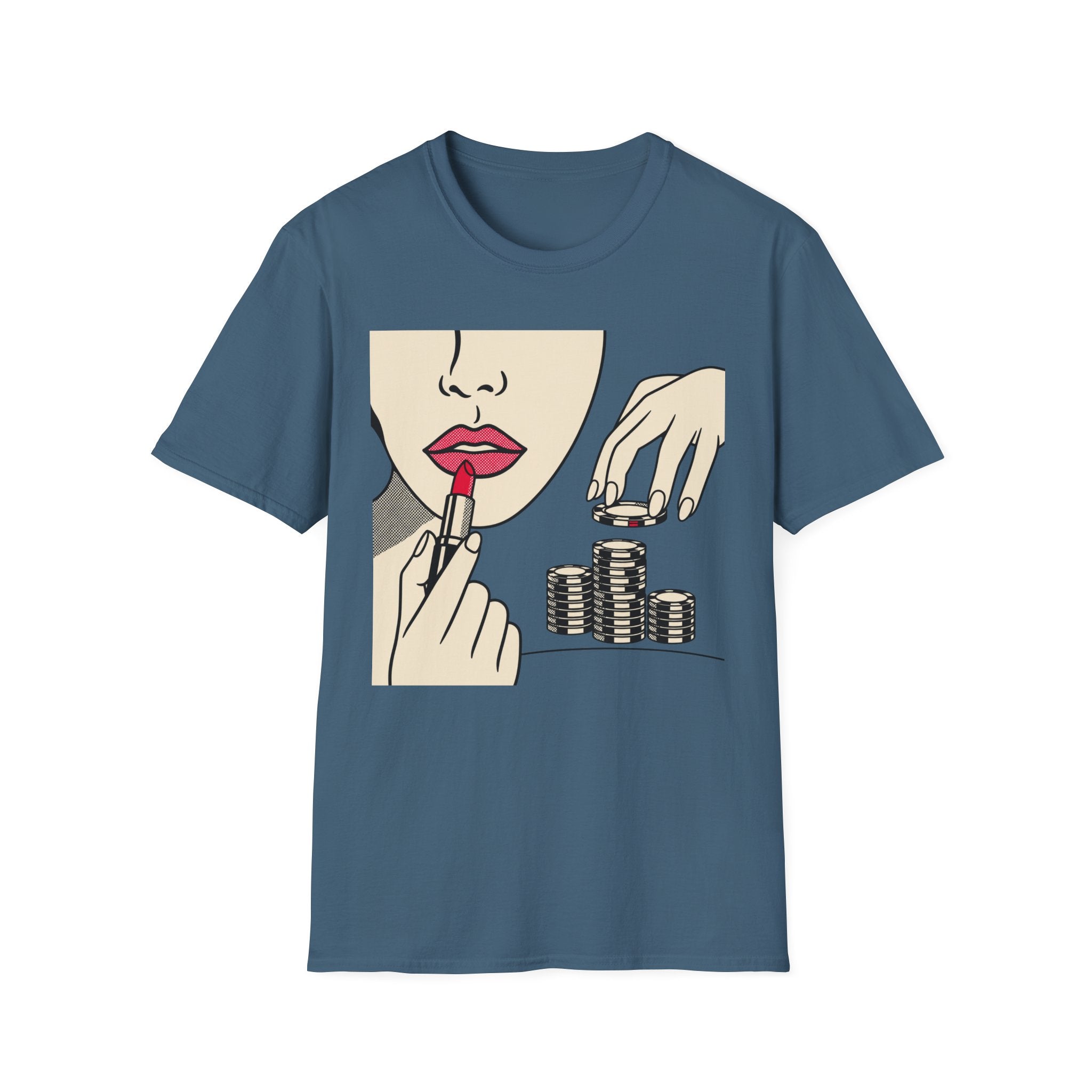 Poker Abstract Art T-Shirt