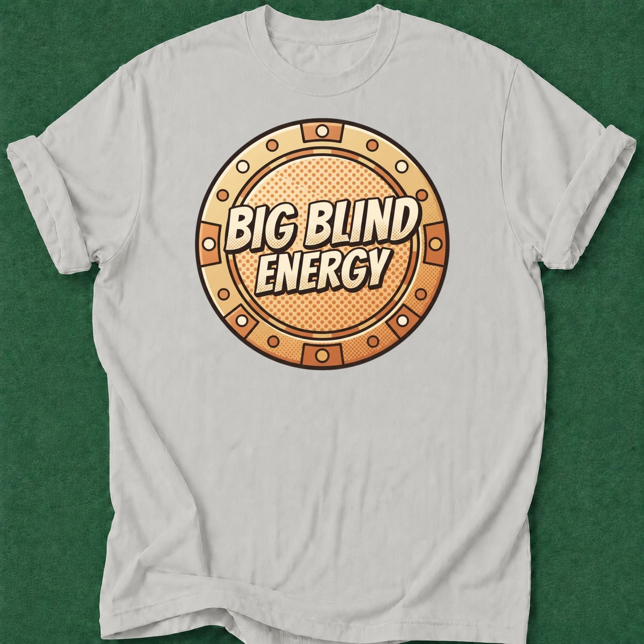 Dead Read Big Blind Energy T-Shirt poker t-shirt design, female poker player, cash game, card player gift, poker night apparel