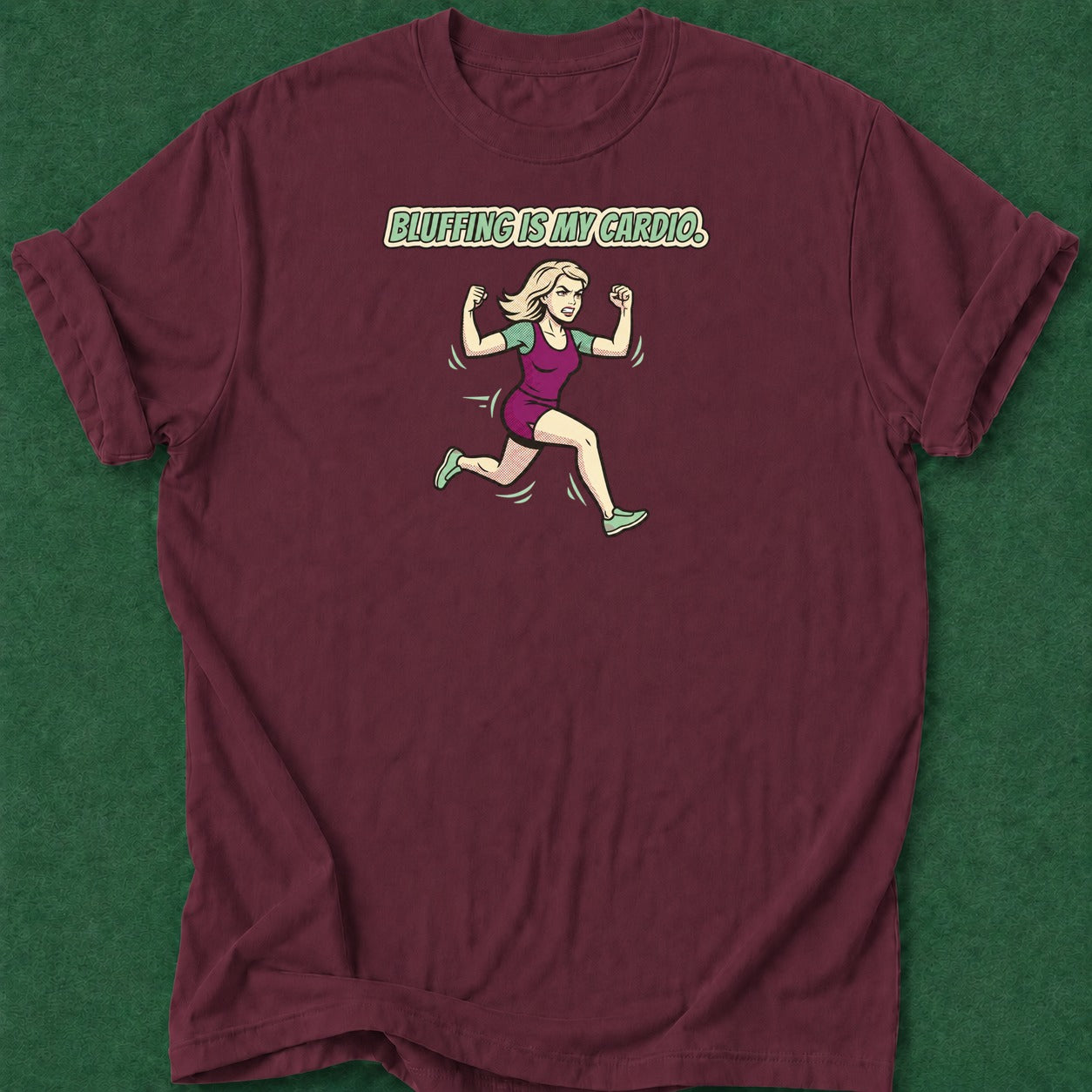 Dead Read Bluffing Sport T-Shirt poker t-shirt design, poker gift, cash game, grinder, poker humor apparel