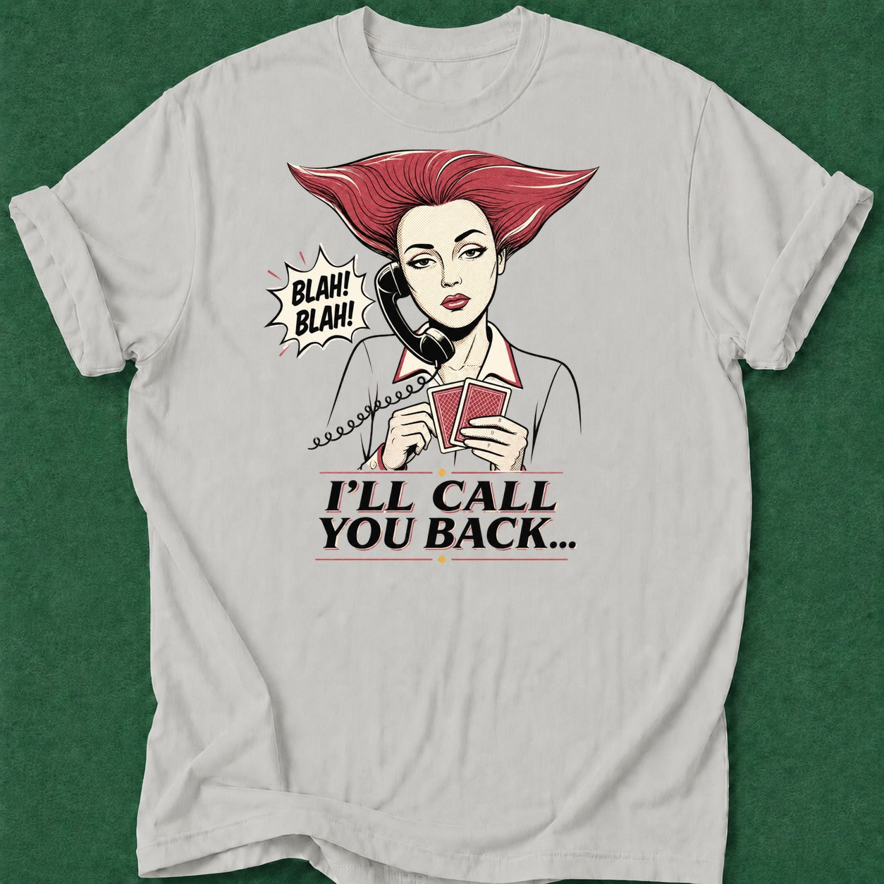 Dead Read Call You Back T-Shirt poker t-shirt design, fortune, poker night, grinder, table talk apparel