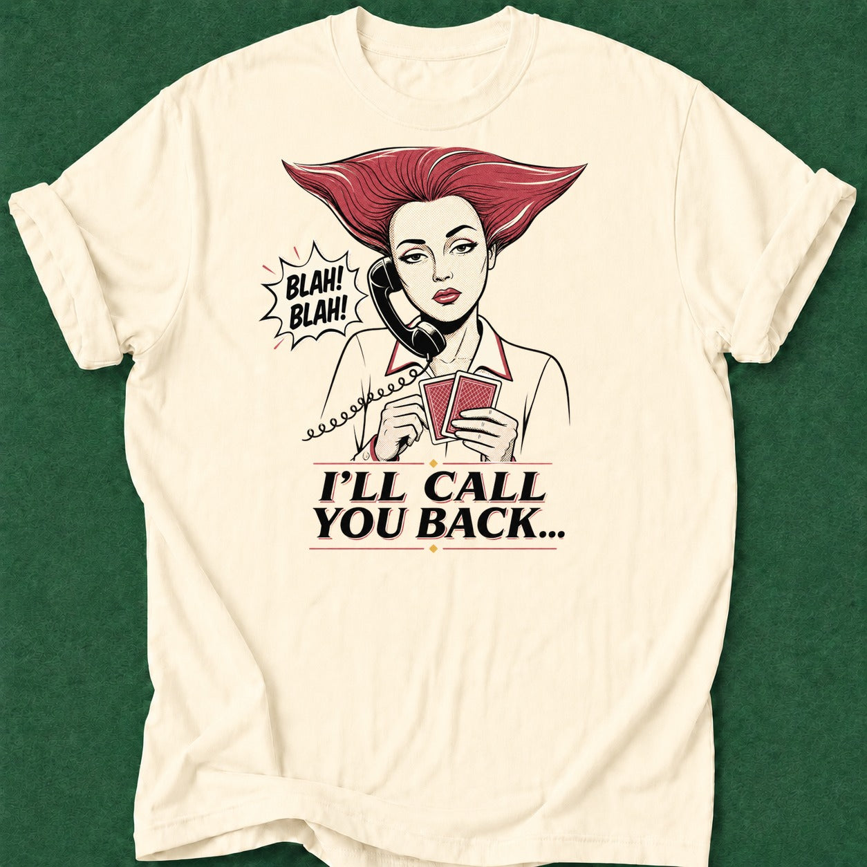 Dead Read Call You Back T-Shirt poker t-shirt design, fortune, poker night, grinder, table talk apparel