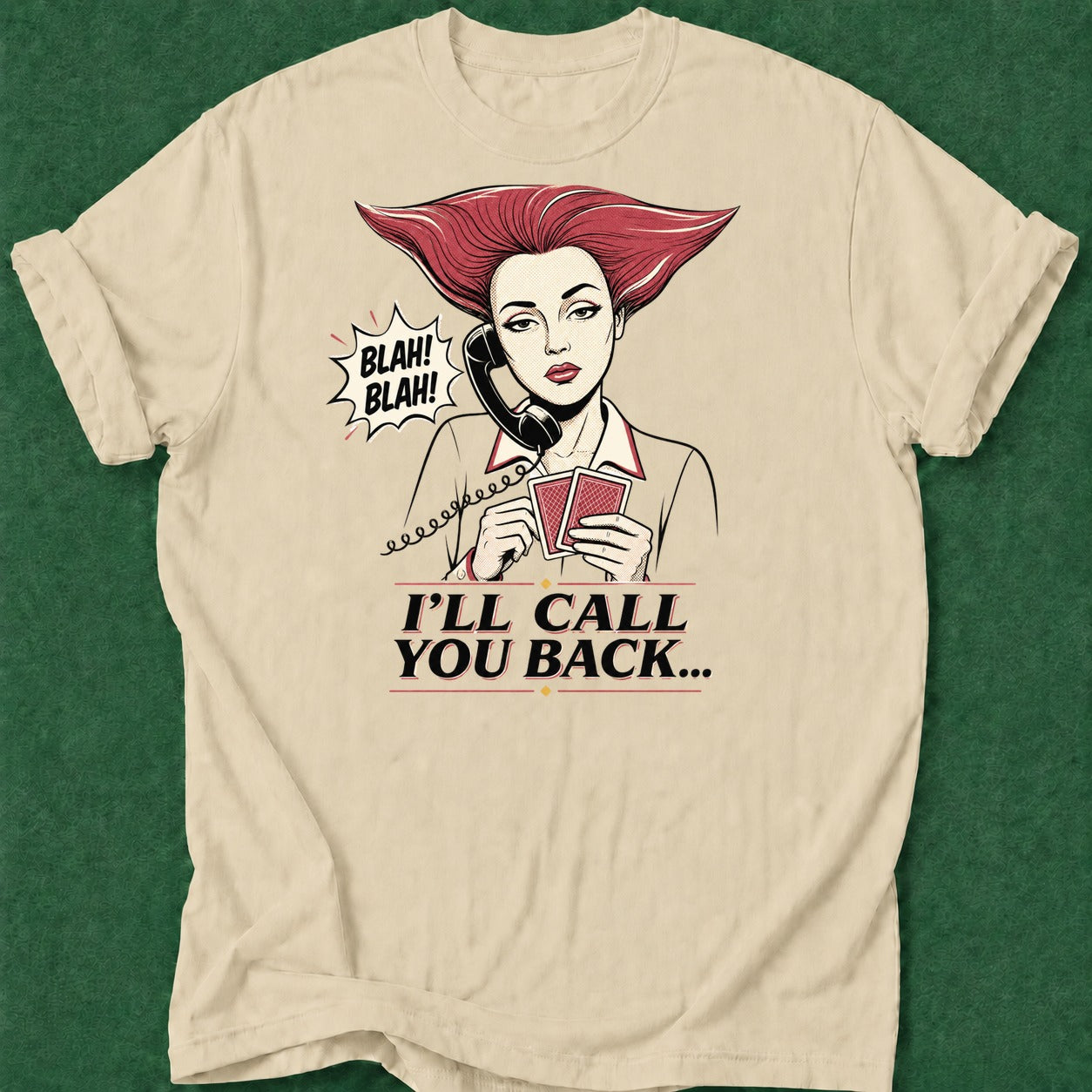 Dead Read Call You Back T-Shirt poker t-shirt design, fortune, poker night, grinder, table talk apparel