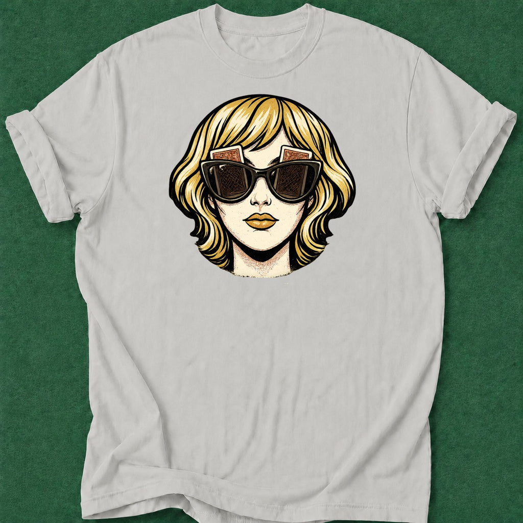 Dead Read Card Glasses T-Shirt poker t-shirt design, poker night, card shark, poker humor, gambling gift apparel