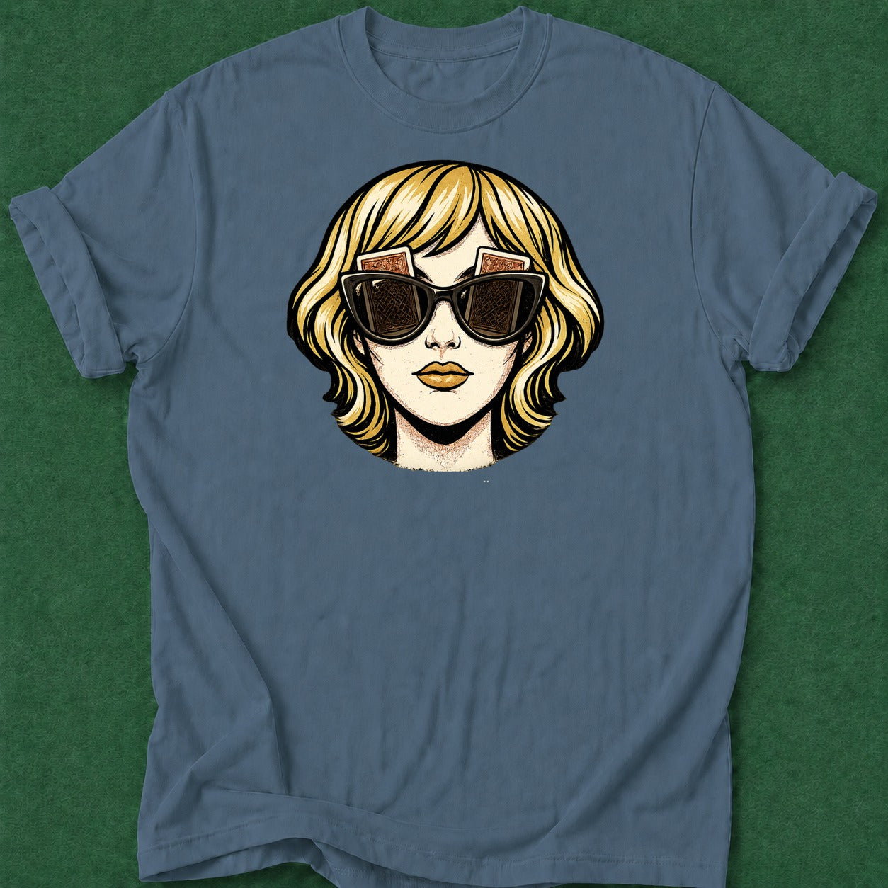 Dead Read Card Glasses T-Shirt poker t-shirt design, poker night, card shark, poker humor, gambling gift apparel