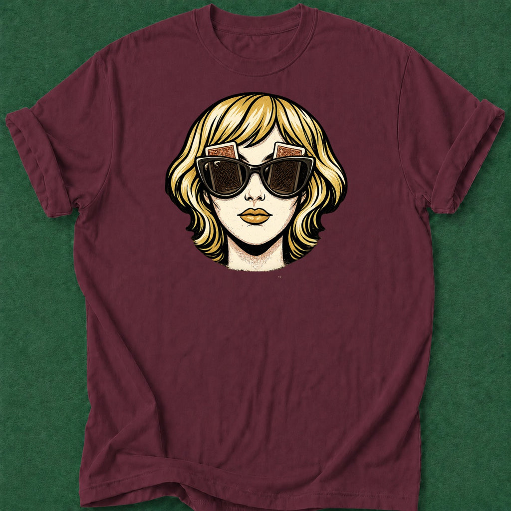 Dead Read Card Glasses T-Shirt poker t-shirt design, poker night, card shark, poker humor, gambling gift apparel