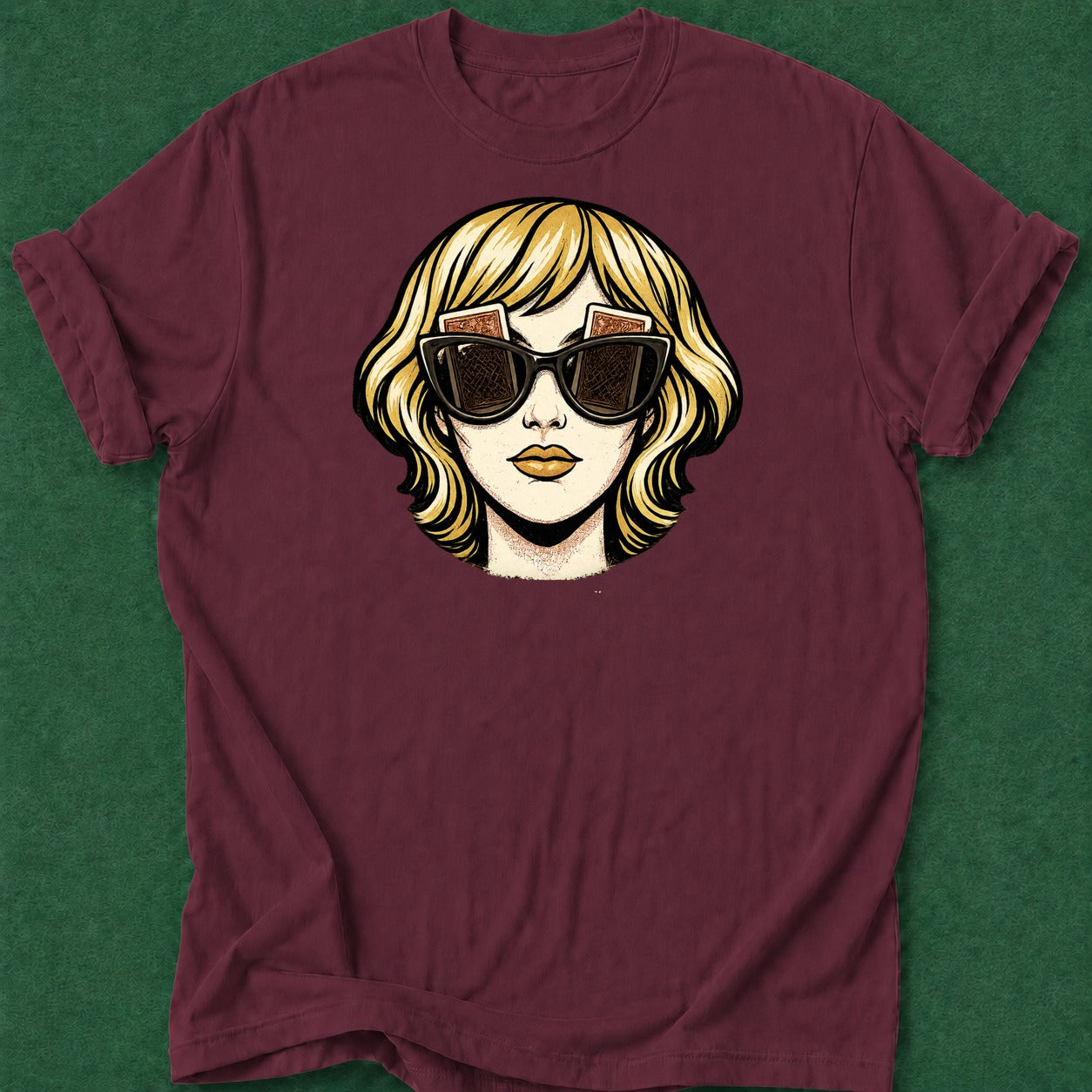 Dead Read Card Glasses T-Shirt poker t-shirt design, poker night, card shark, poker humor, gambling gift apparel