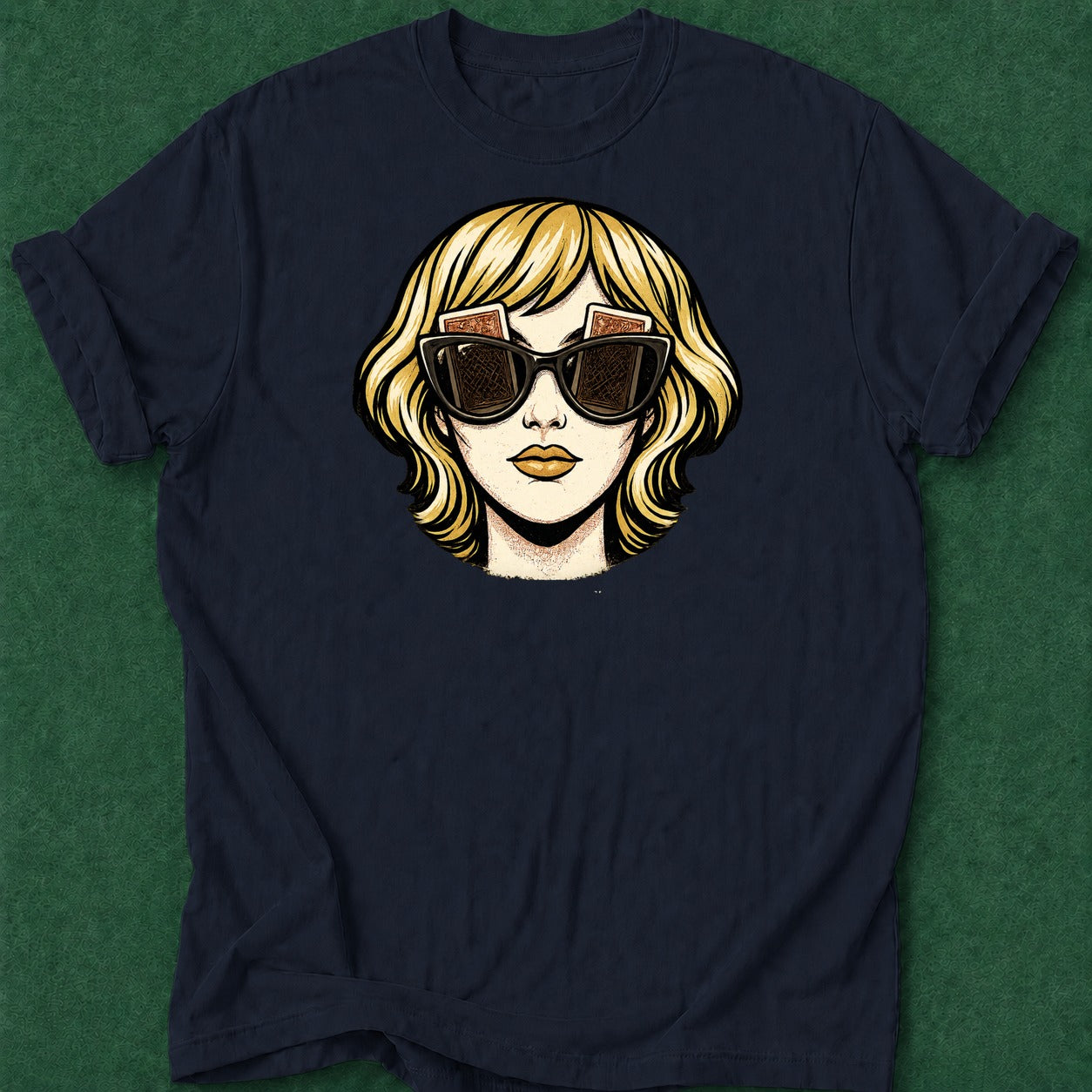 Dead Read Card Glasses T-Shirt poker t-shirt design, poker night, card shark, poker humor, gambling gift apparel
