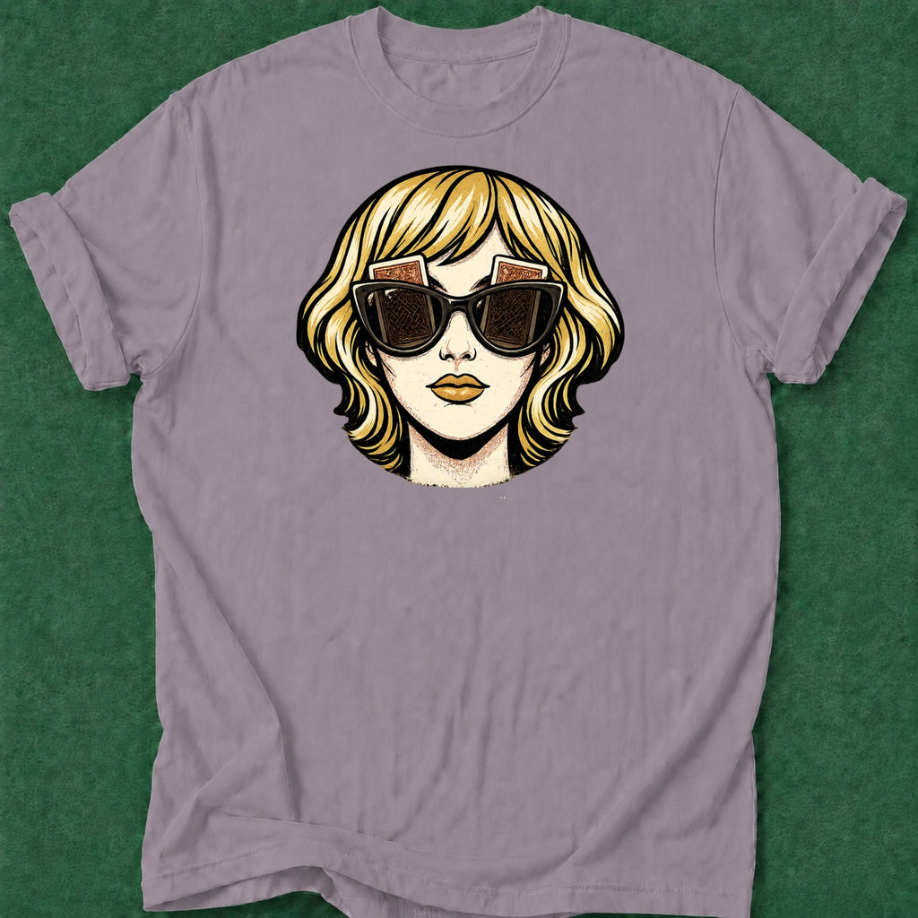 Dead Read Card Glasses T-Shirt poker t-shirt design, poker night, card shark, poker humor, gambling gift apparel