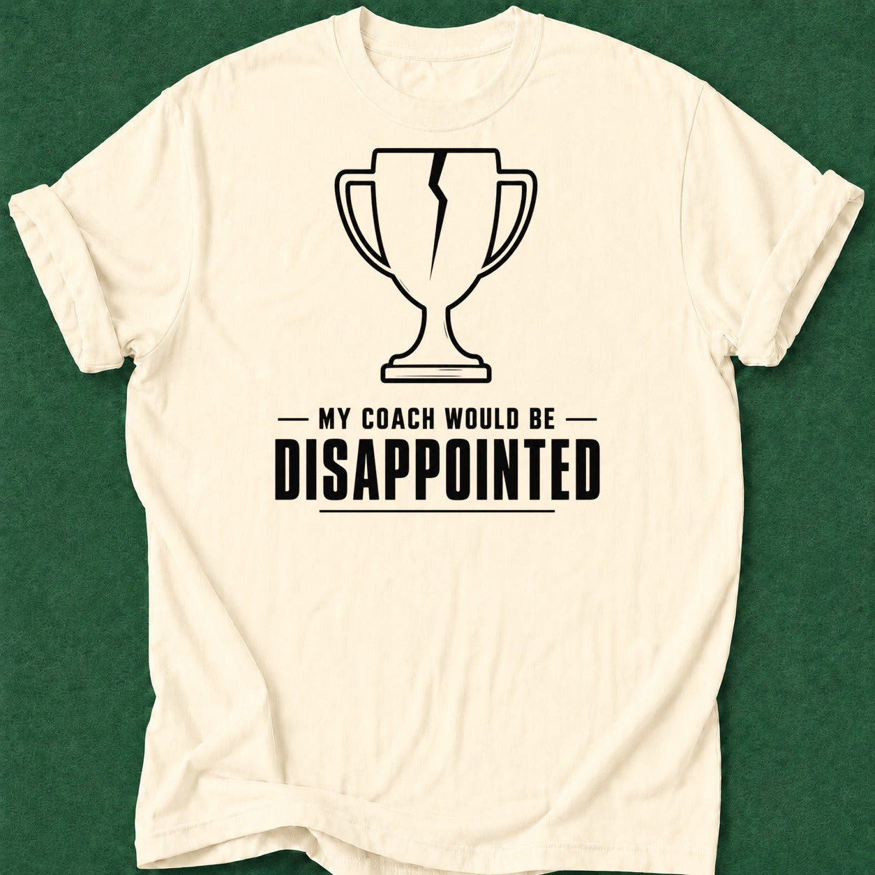 Dead Read Coach Disappointed T-Shirt poker t-shirt design, hold em, home game, dry humor tee, vegas trip apparel