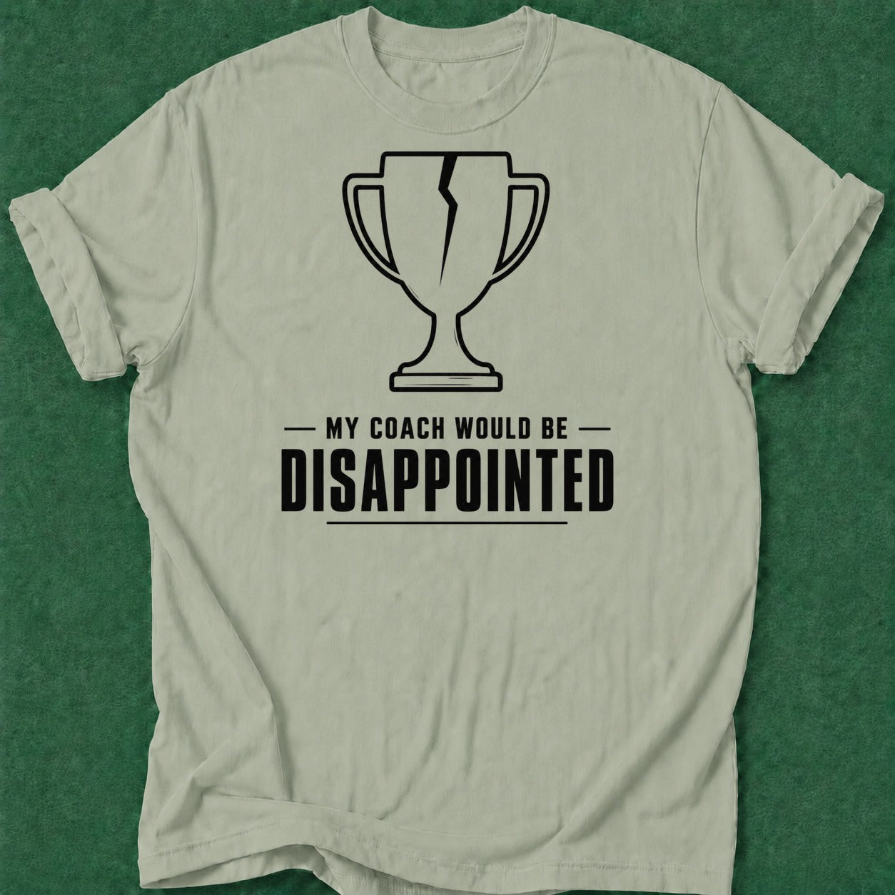 Dead Read Coach Disappointed T-Shirt poker t-shirt design, hold em, home game, dry humor tee, vegas trip apparel