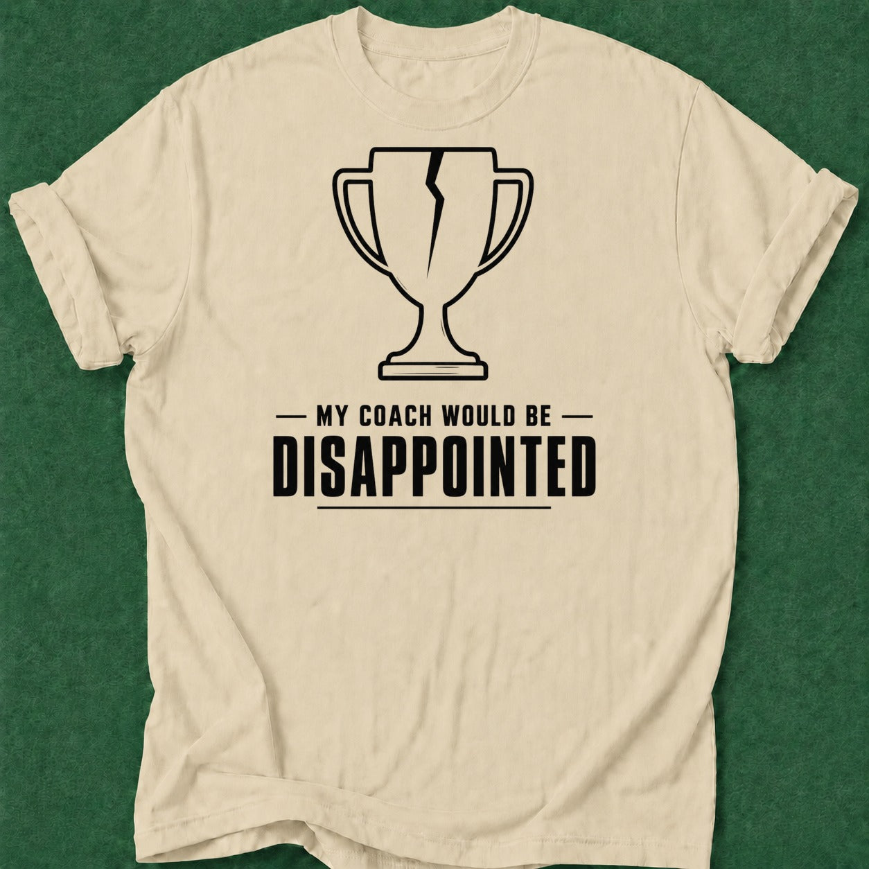 Dead Read Coach Disappointed T-Shirt poker t-shirt design, hold em, home game, dry humor tee, vegas trip apparel
