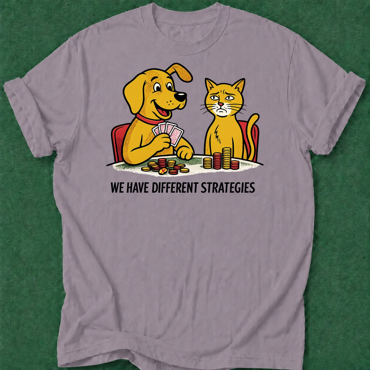 Dead Read Different Strategies T-Shirt poker t-shirt design, poker night, card shark, woman poker, gambling gift apparel