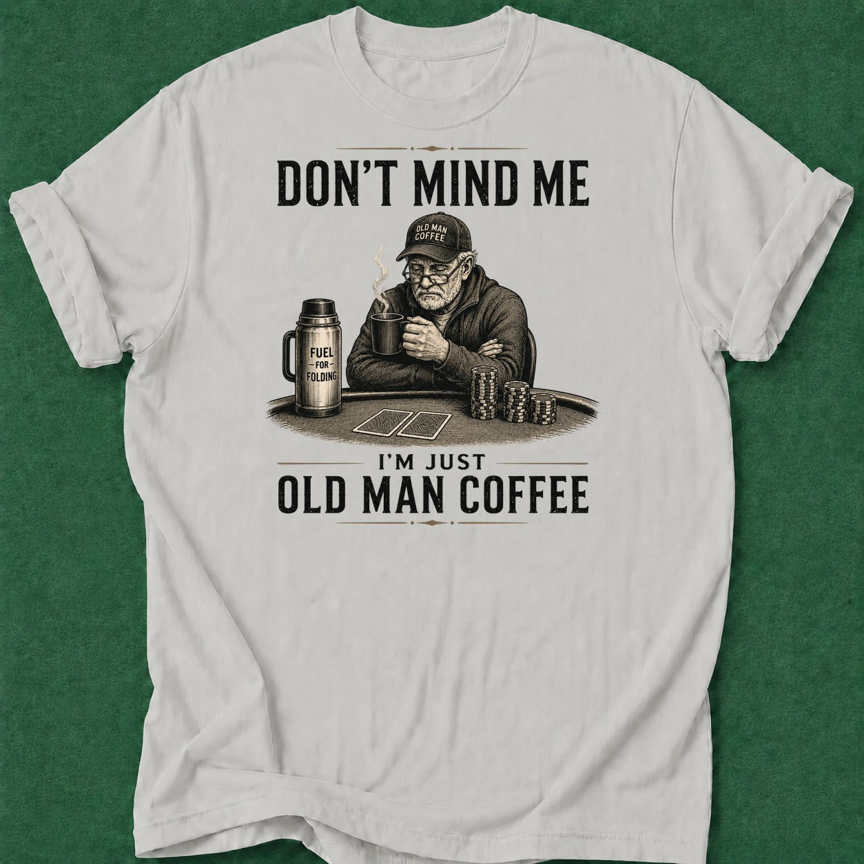 Dead Read Don't Mind Me OMC T-Shirt poker t-shirt design, table talk, vegas trip, grinder, poker apparel apparel