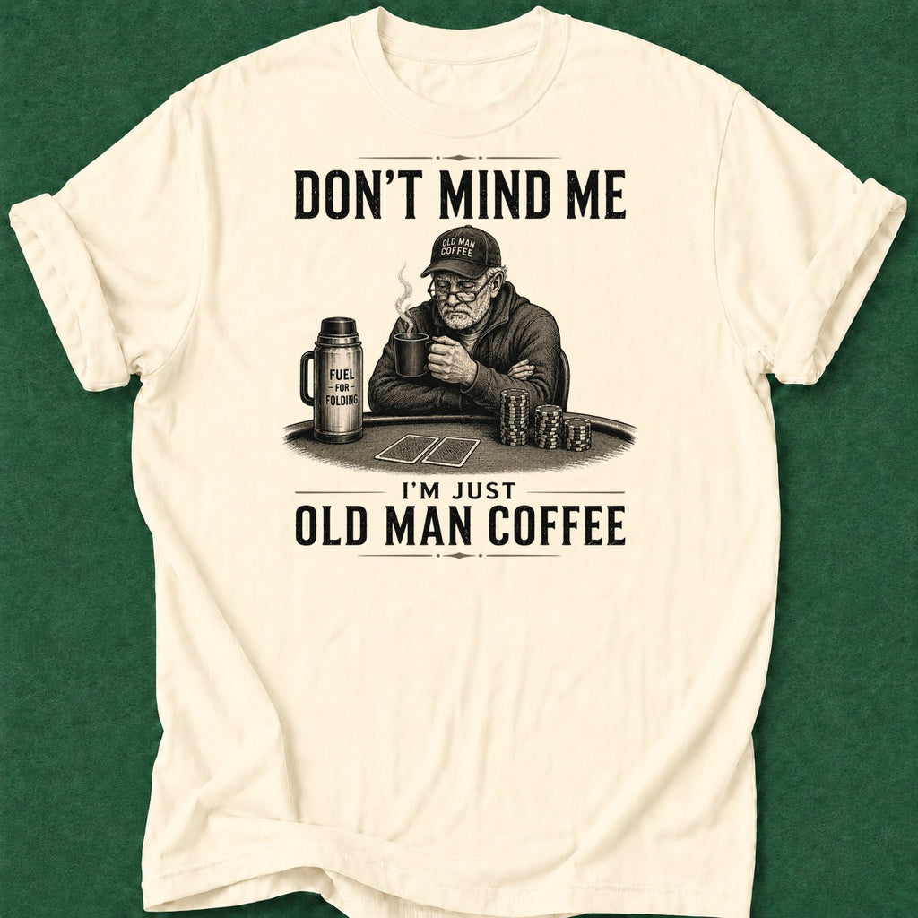 Dead Read Don't Mind Me OMC T-Shirt poker t-shirt design, table talk, vegas trip, grinder, poker apparel apparel