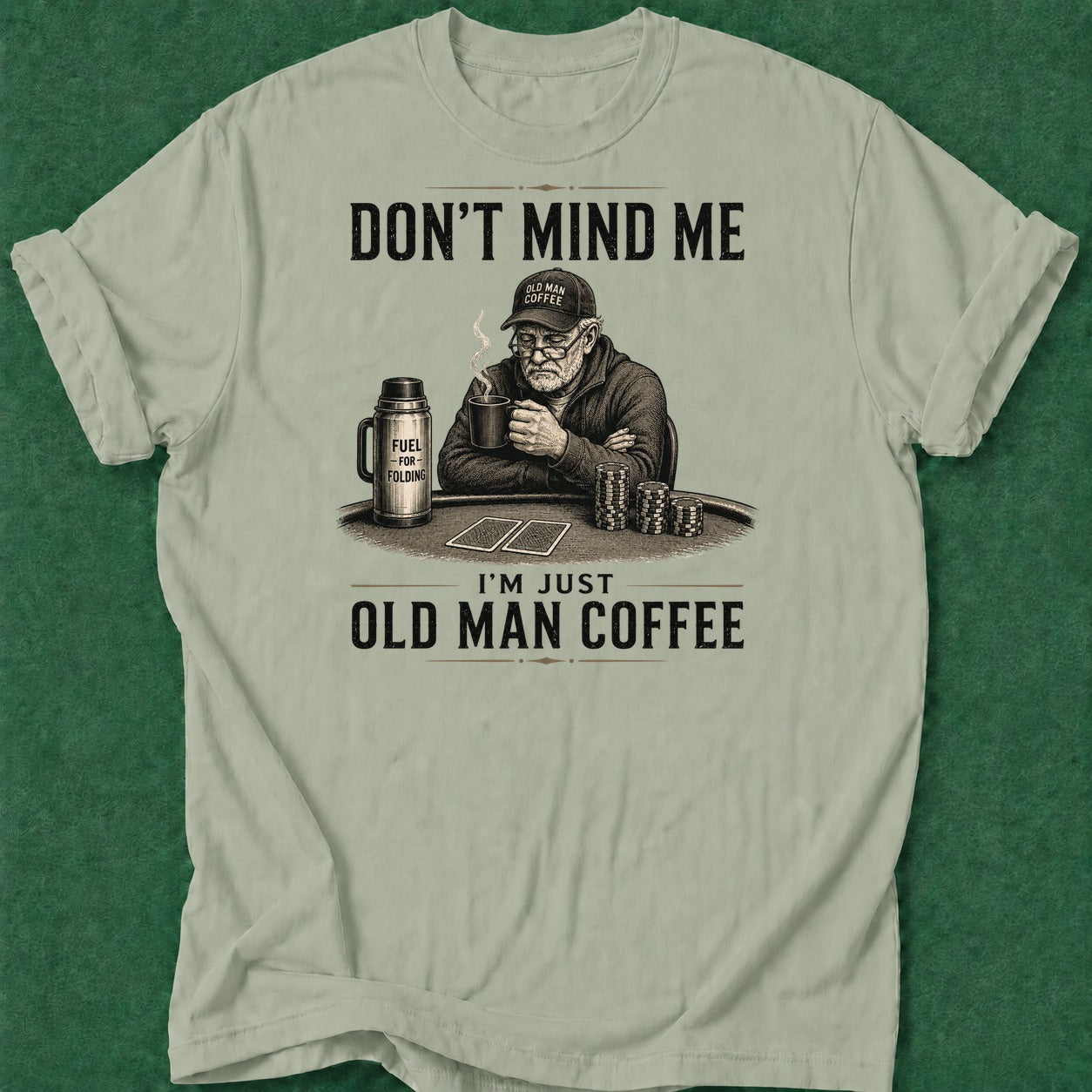 Dead Read Don't Mind Me OMC T-Shirt poker t-shirt design, table talk, vegas trip, grinder, poker apparel apparel