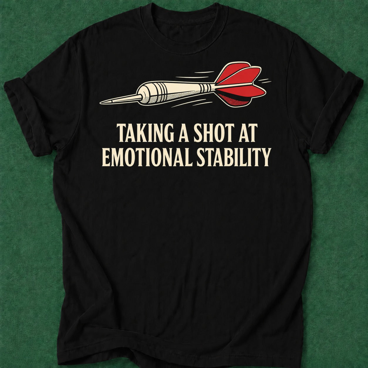 Dead Read Emotional T-Shirt poker t-shirt design, poker apparel, gift for gambler, female poker player, card player gift apparel