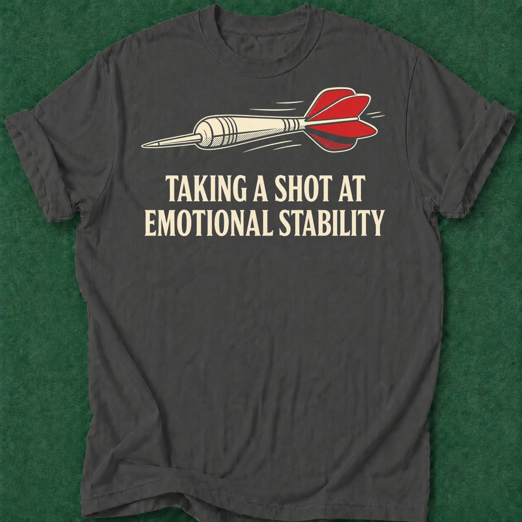 Dead Read Emotional T-Shirt poker t-shirt design, poker apparel, gift for gambler, female poker player, card player gift apparel