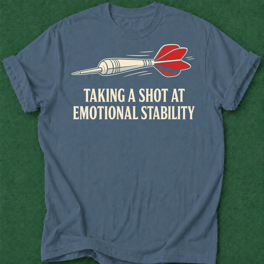 Dead Read Emotional T-Shirt poker t-shirt design, poker apparel, gift for gambler, female poker player, card player gift apparel