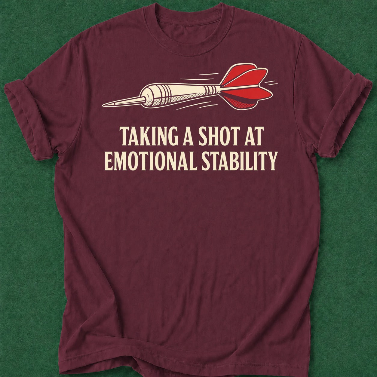 Dead Read Emotional T-Shirt poker t-shirt design, poker apparel, gift for gambler, female poker player, card player gift apparel