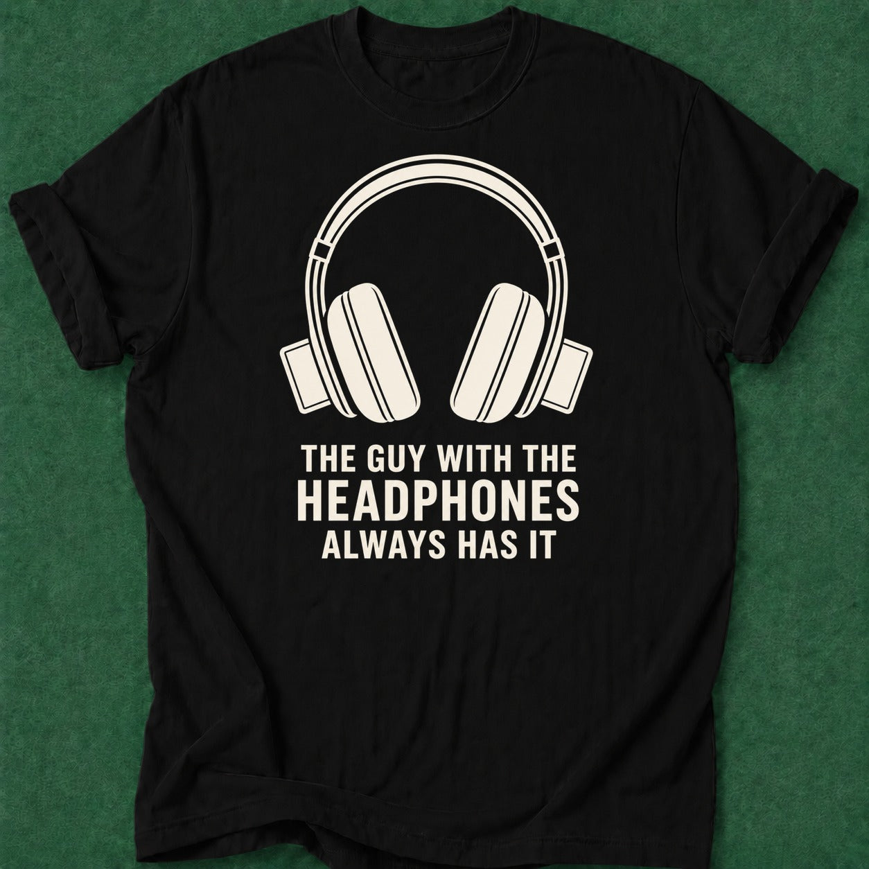 Dead Read Guy with Headphones T-Shirt poker t-shirt design, poker humor, home game, cash game, poker gift apparel