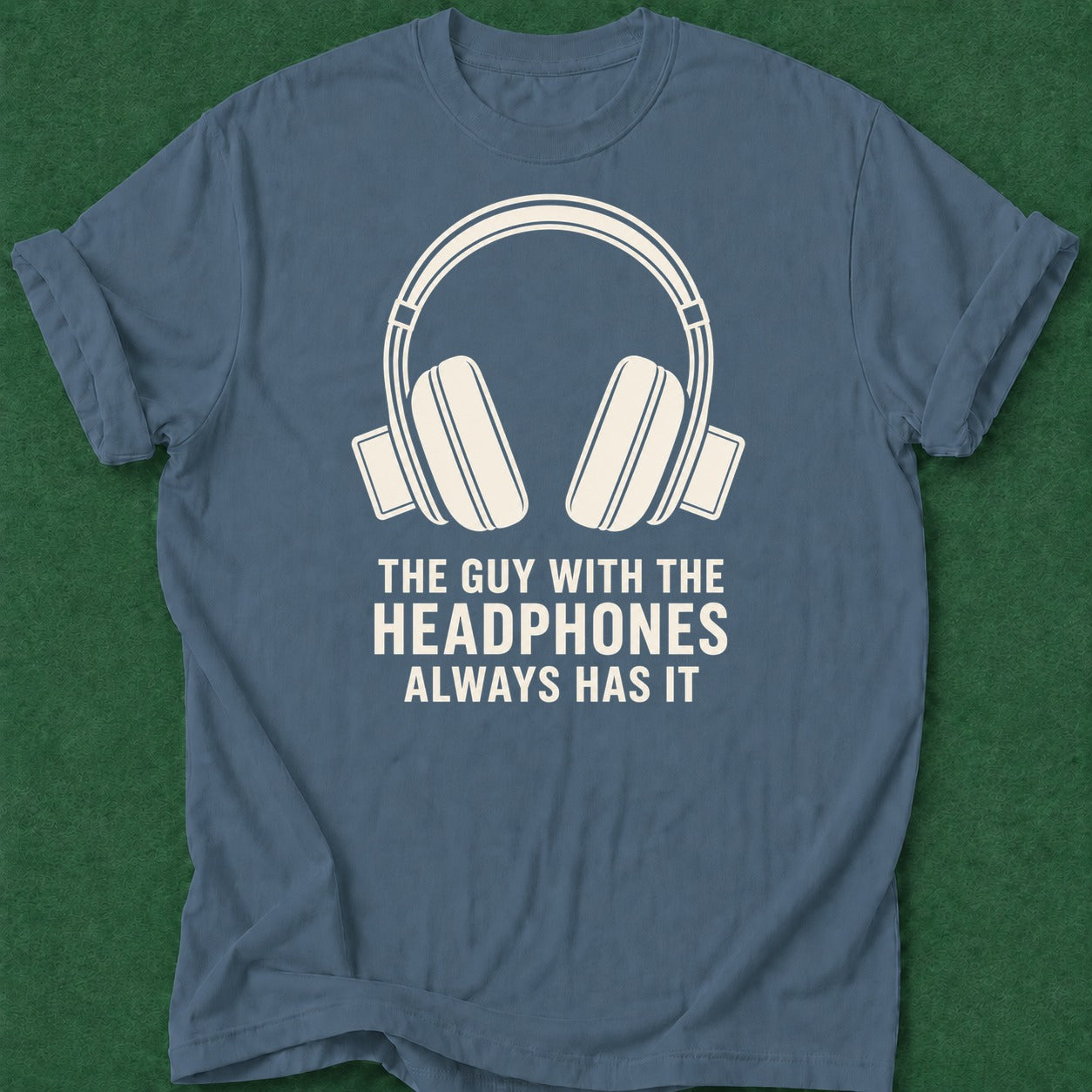 Dead Read Guy with Headphones T-Shirt poker t-shirt design, poker humor, home game, cash game, poker gift apparel