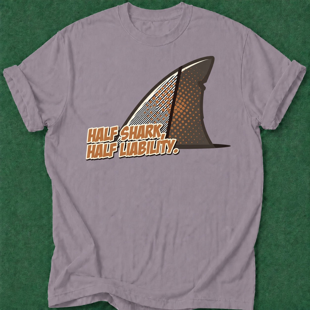 Dead Read Half Shark T-Shirt poker t-shirt design, poker apparel, poker humor, home game, high stakes apparel