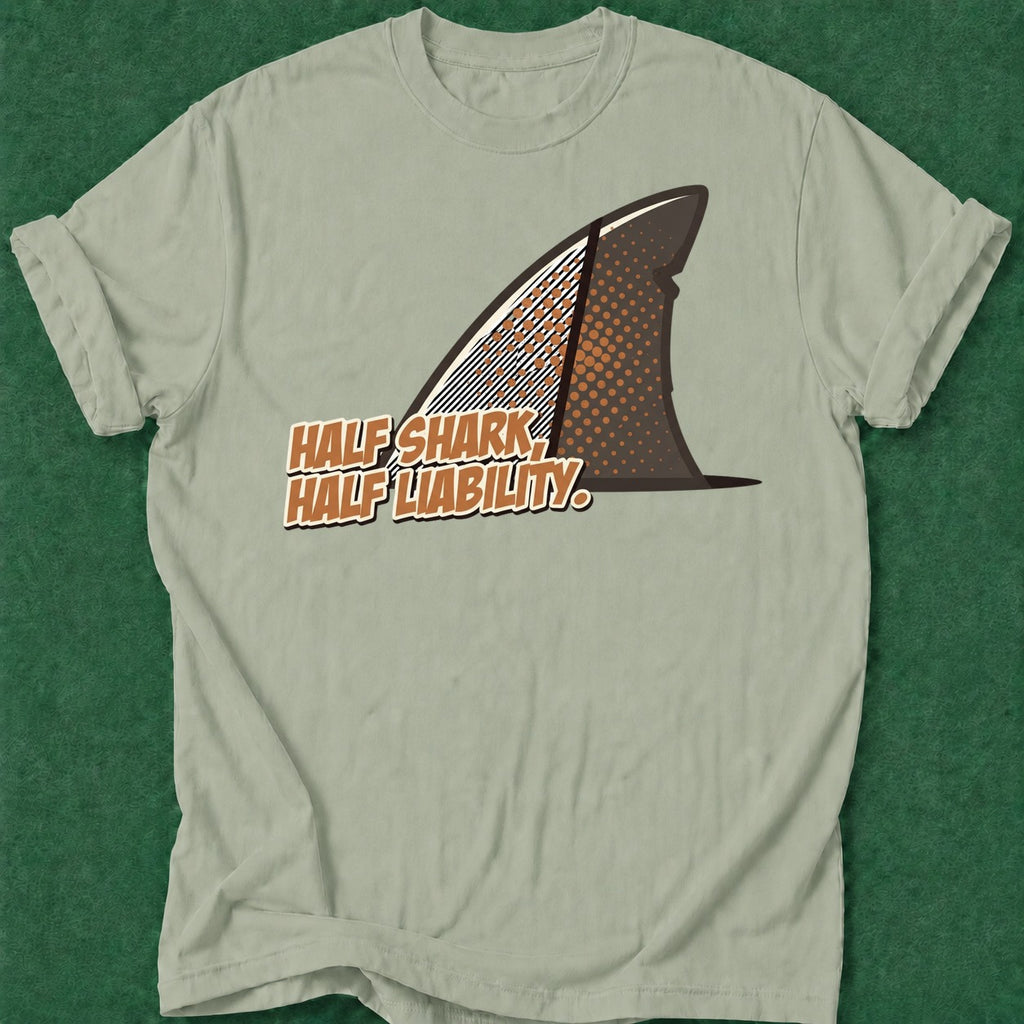 Dead Read Half Shark T-Shirt poker t-shirt design, poker apparel, poker humor, home game, high stakes apparel
