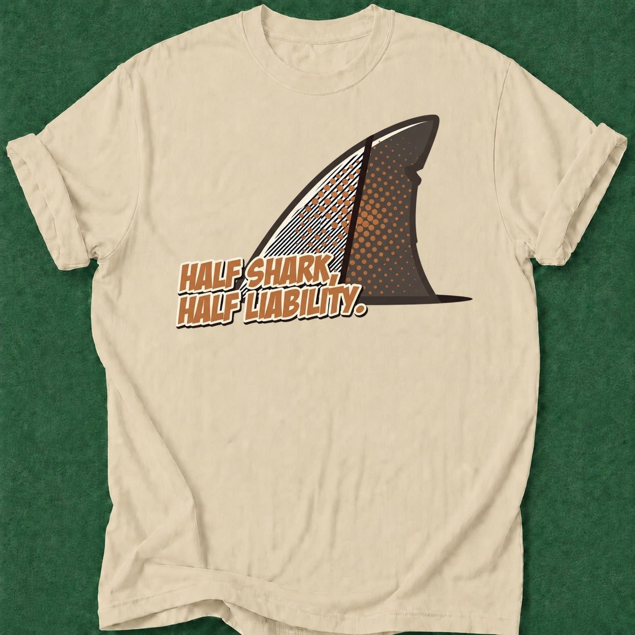 Dead Read Half Shark T-Shirt poker t-shirt design, poker apparel, poker humor, home game, high stakes apparel