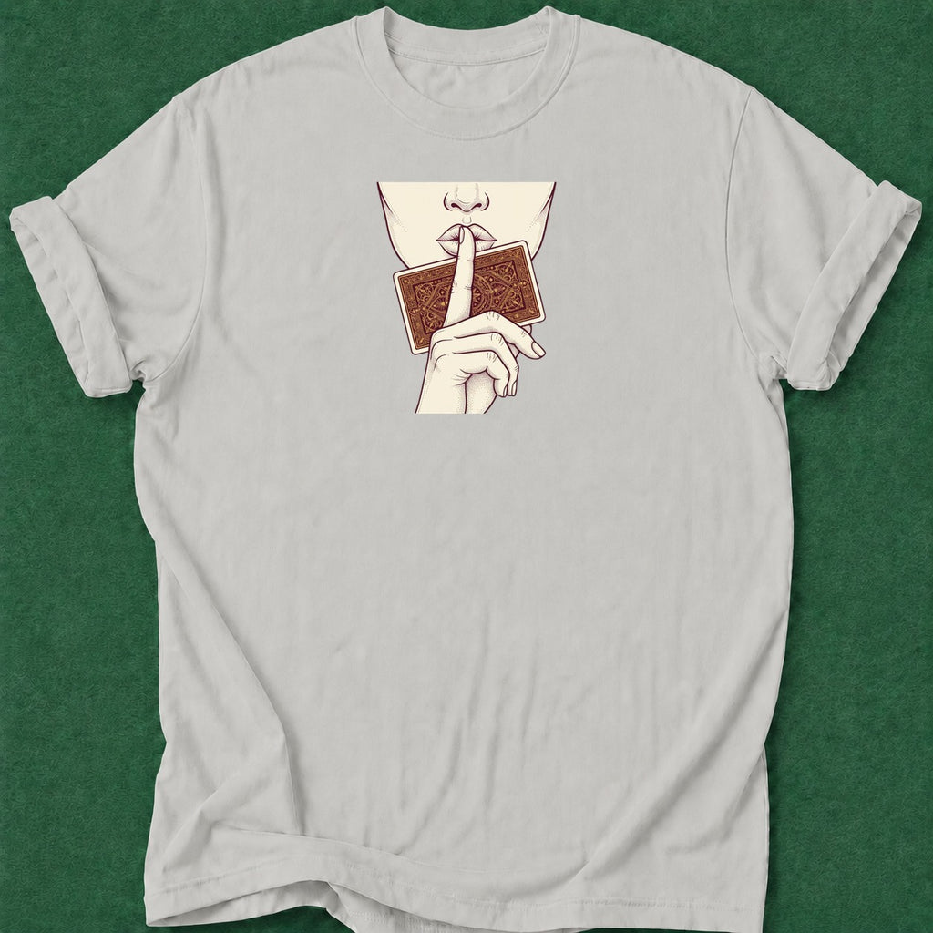 Dead Read Hold'em Don't Show 'Em T-Shirt poker t-shirt design, card shark, gift for gambler, dry humor tee, poker gift apparel