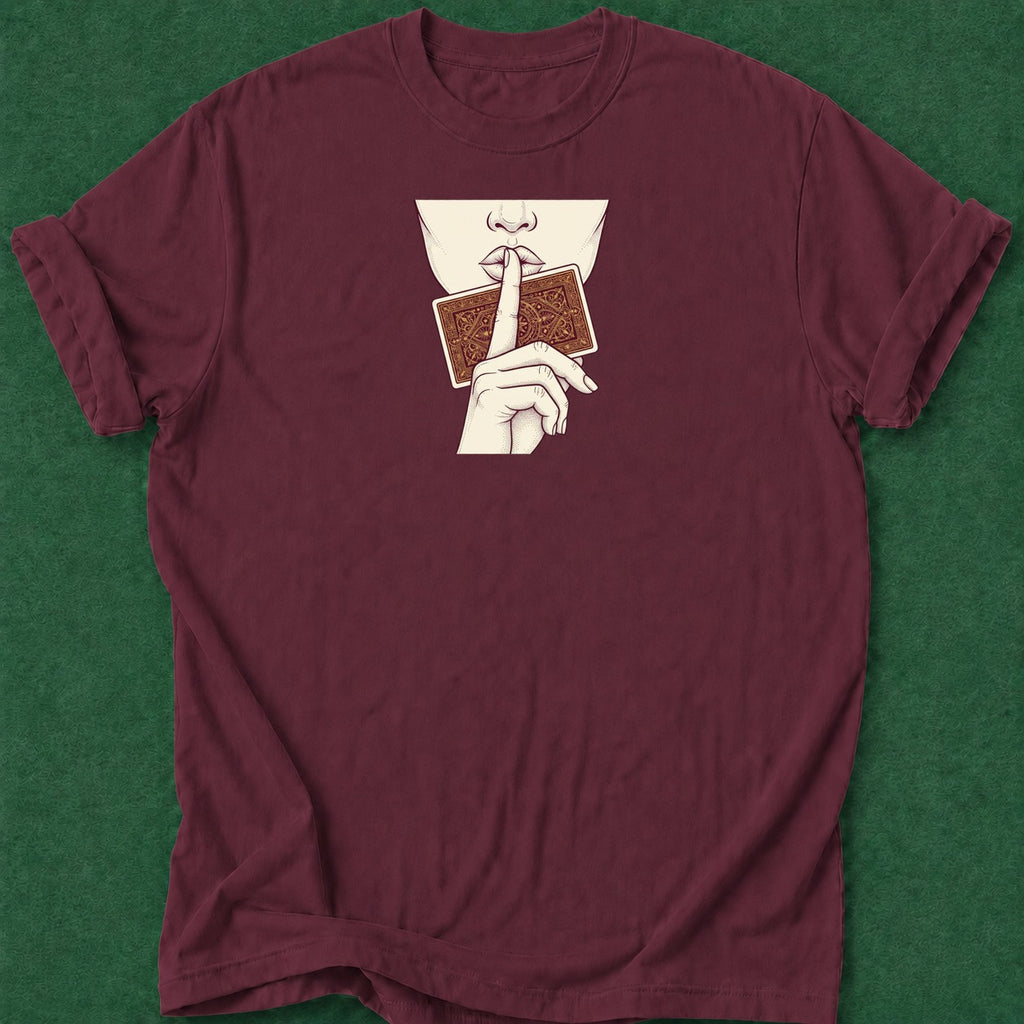 Dead Read Hold'em Don't Show 'Em T-Shirt poker t-shirt design, card shark, gift for gambler, dry humor tee, poker gift apparel