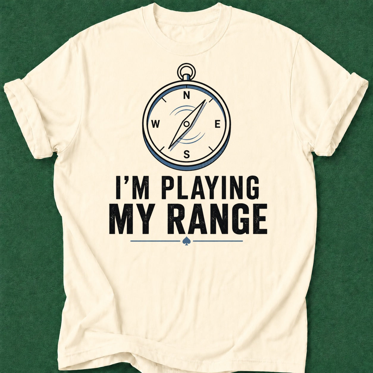 Dead Read I'm Playing My Range T-Shirt poker t-shirt design, range, GTO, poker apparel