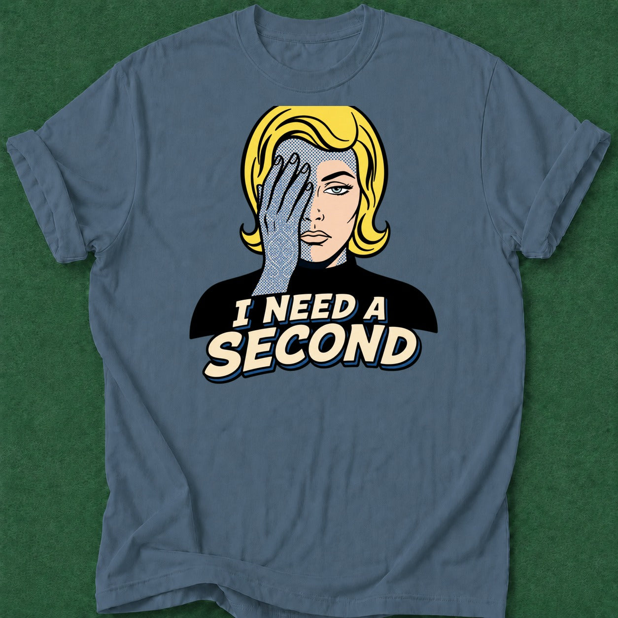 Dead Read I Need a Second T-Shirt poker t-shirt design, woman poker, poker gift, GTO, river card apparel