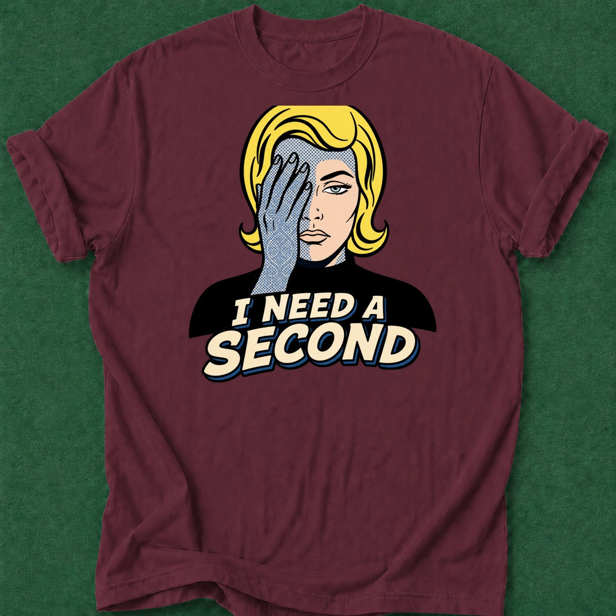 Dead Read I Need a Second T-Shirt poker t-shirt design, woman poker, poker gift, GTO, river card apparel