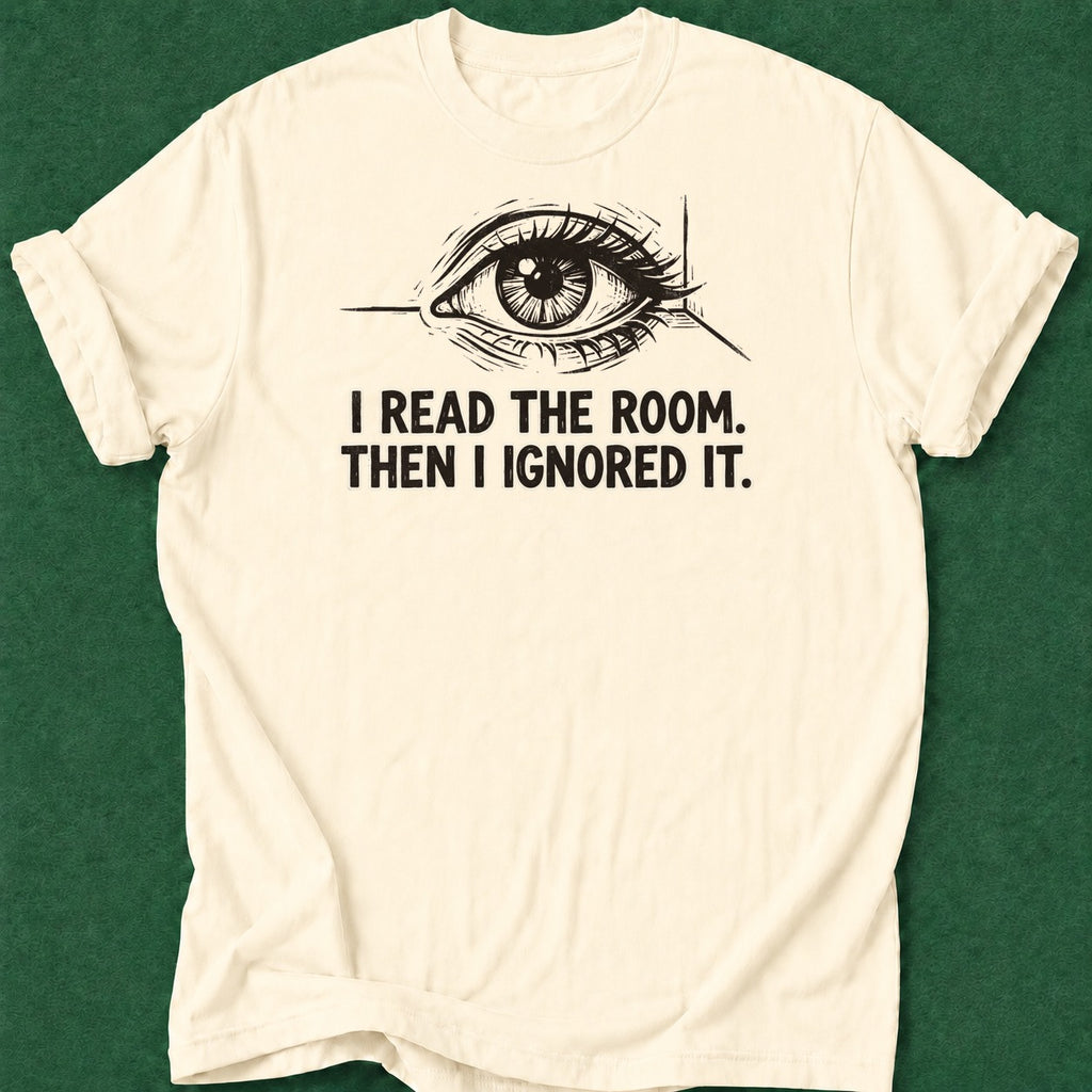 Dead Read Ignored the Read T-Shirt poker t-shirt design, table talk, gift for gambler, grinder, poker humor apparel
