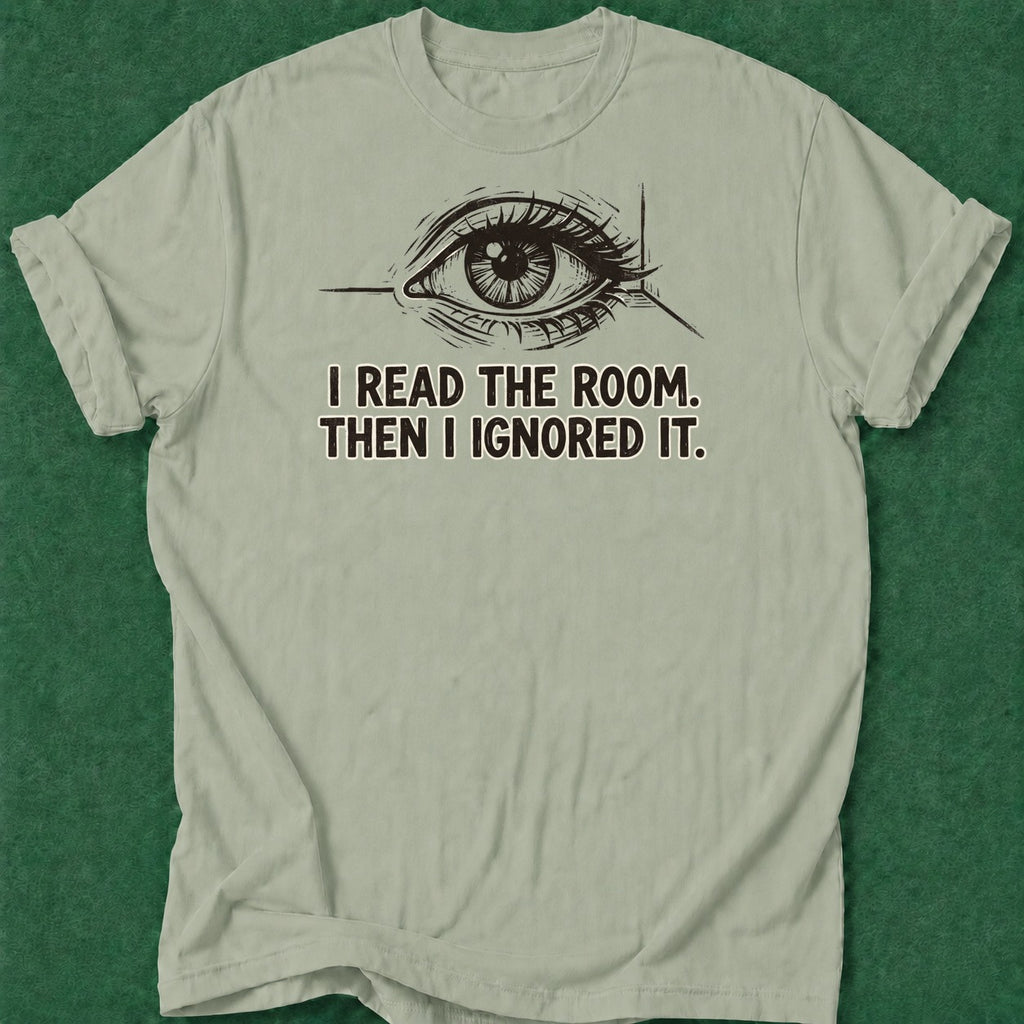 Dead Read Ignored the Read T-Shirt poker t-shirt design, table talk, gift for gambler, grinder, poker humor apparel